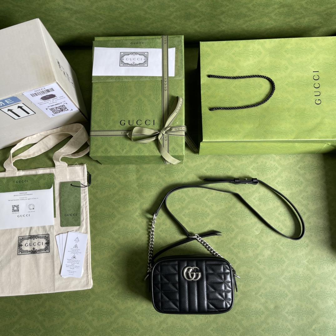 Gucci GG Marmont Mini Shoulder Bag(25-19-7cm) - PerfectKickZ