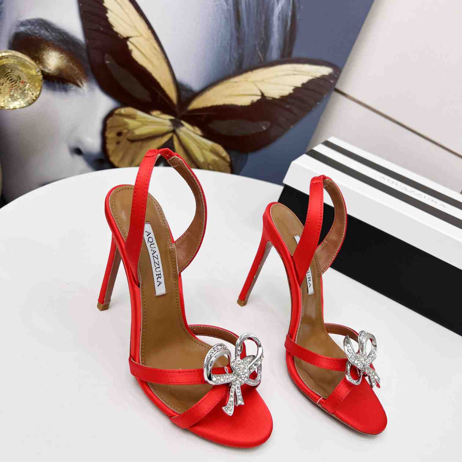 Aquazzura Babe Sandal 105 - PerfectKickZ