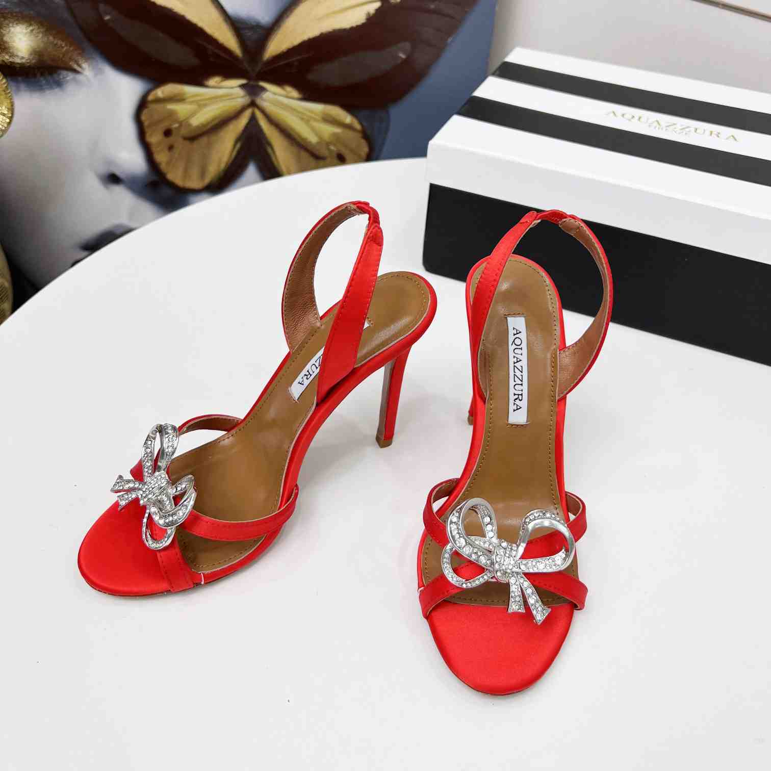 Aquazzura Babe Sandal 105 - PerfectKickZ