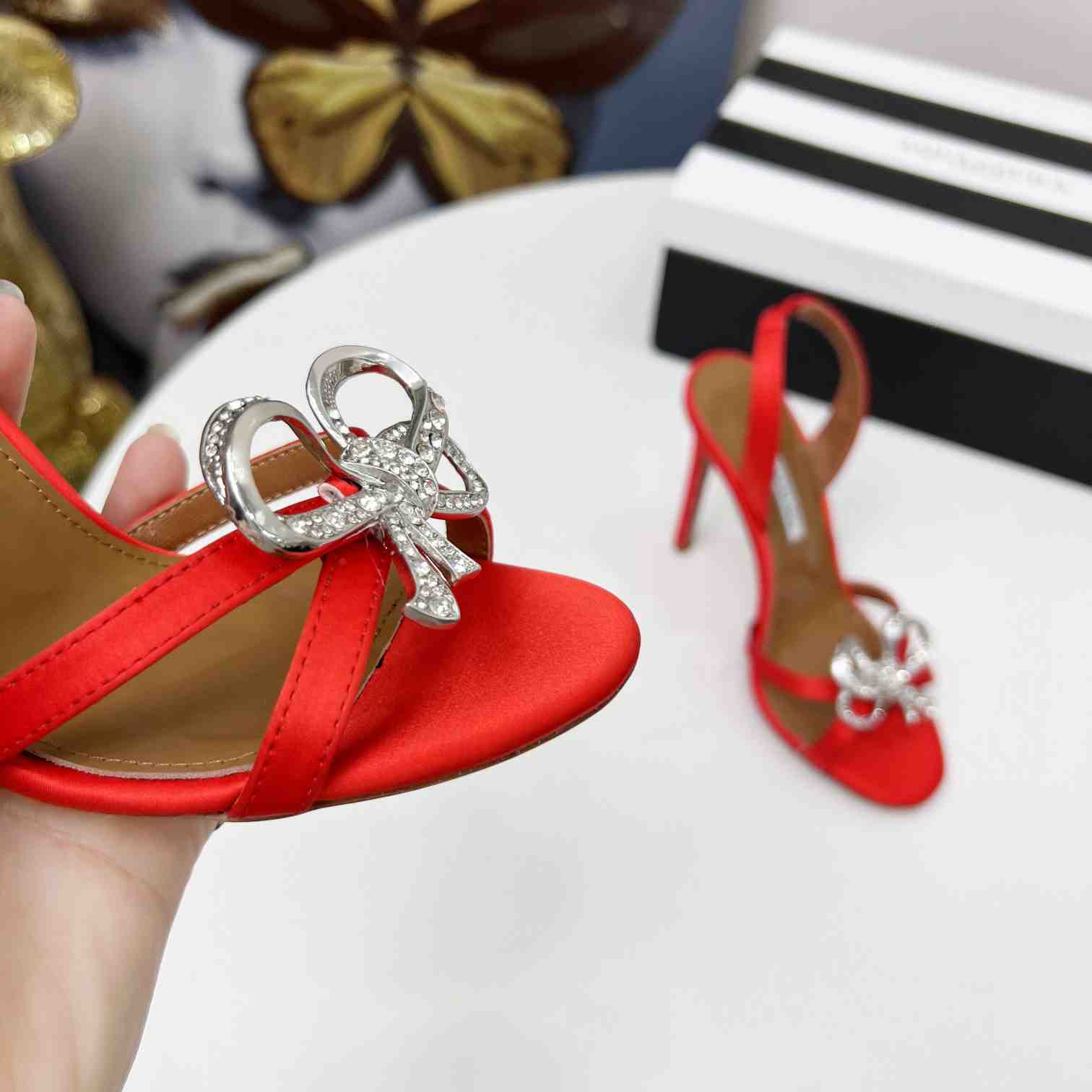 Aquazzura Babe Sandal 105 - PerfectKickZ