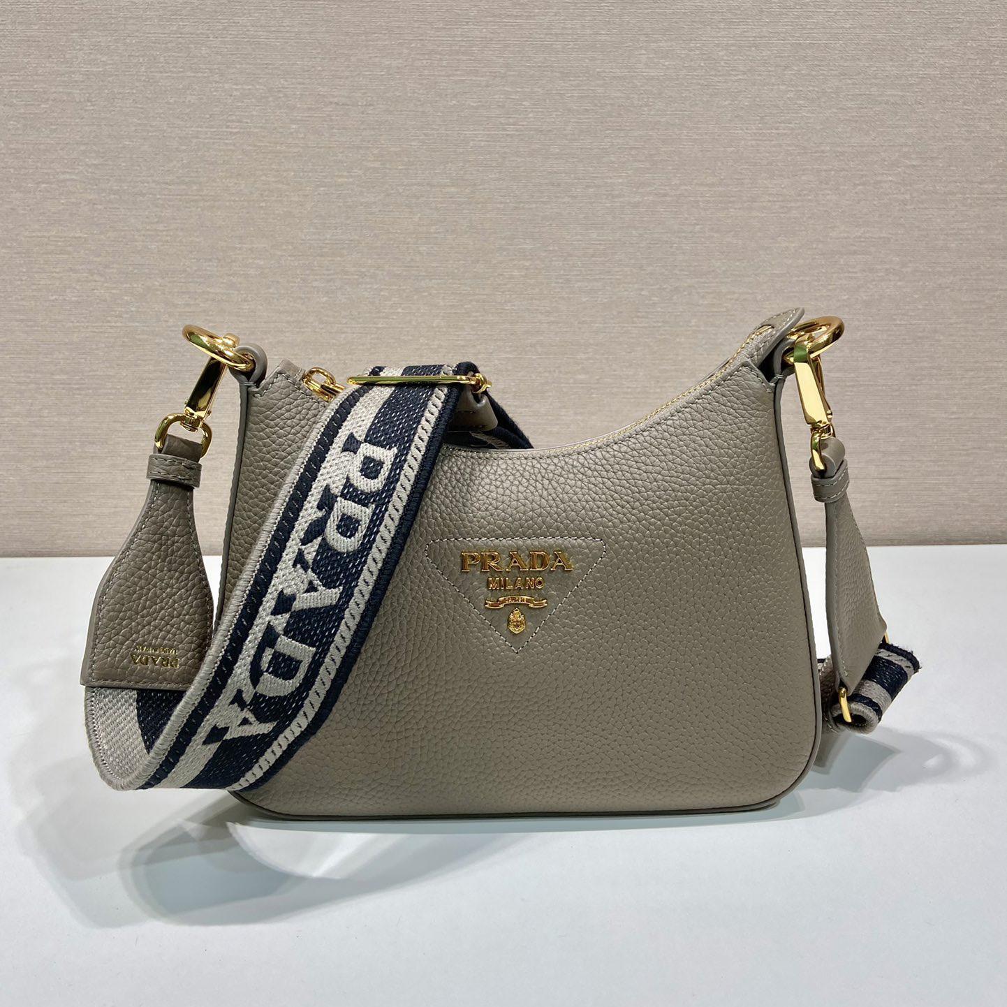 Prada Leather Shoulder Bag - PerfectKickZ