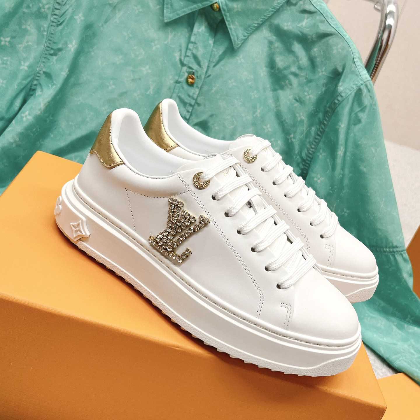 Louis Vuitton Time Out Sneaker (upon uk size)   - PerfectKickZ