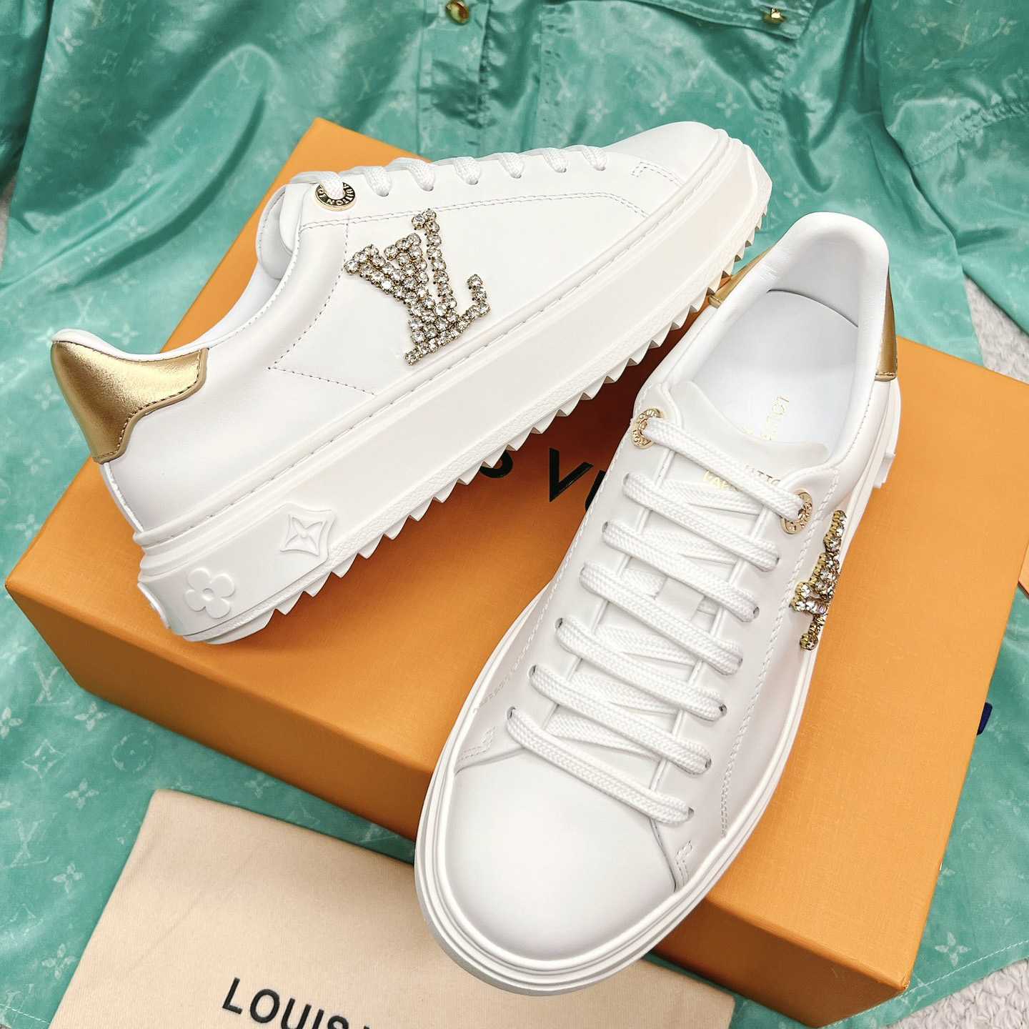 Louis Vuitton Time Out Sneaker (upon uk size)   - PerfectKickZ