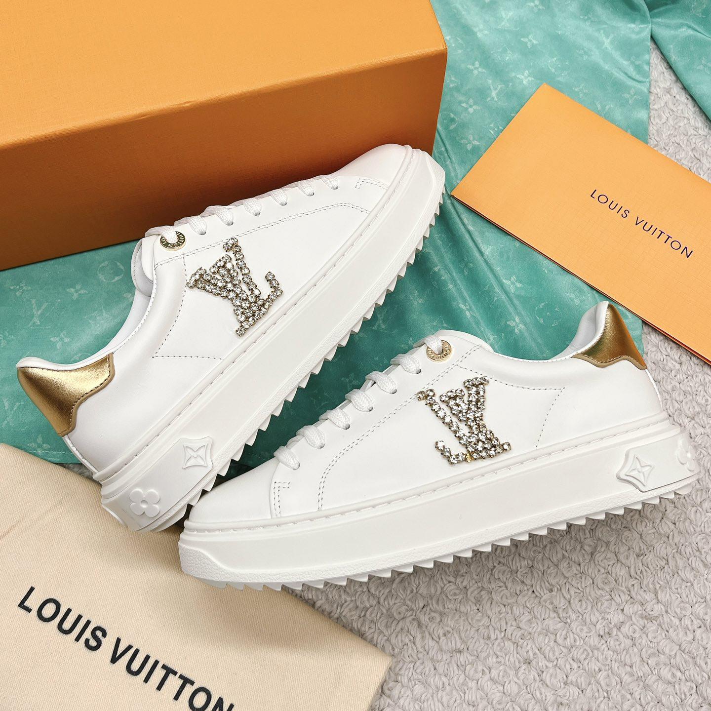 Louis Vuitton Time Out Sneaker (upon uk size)   - PerfectKickZ