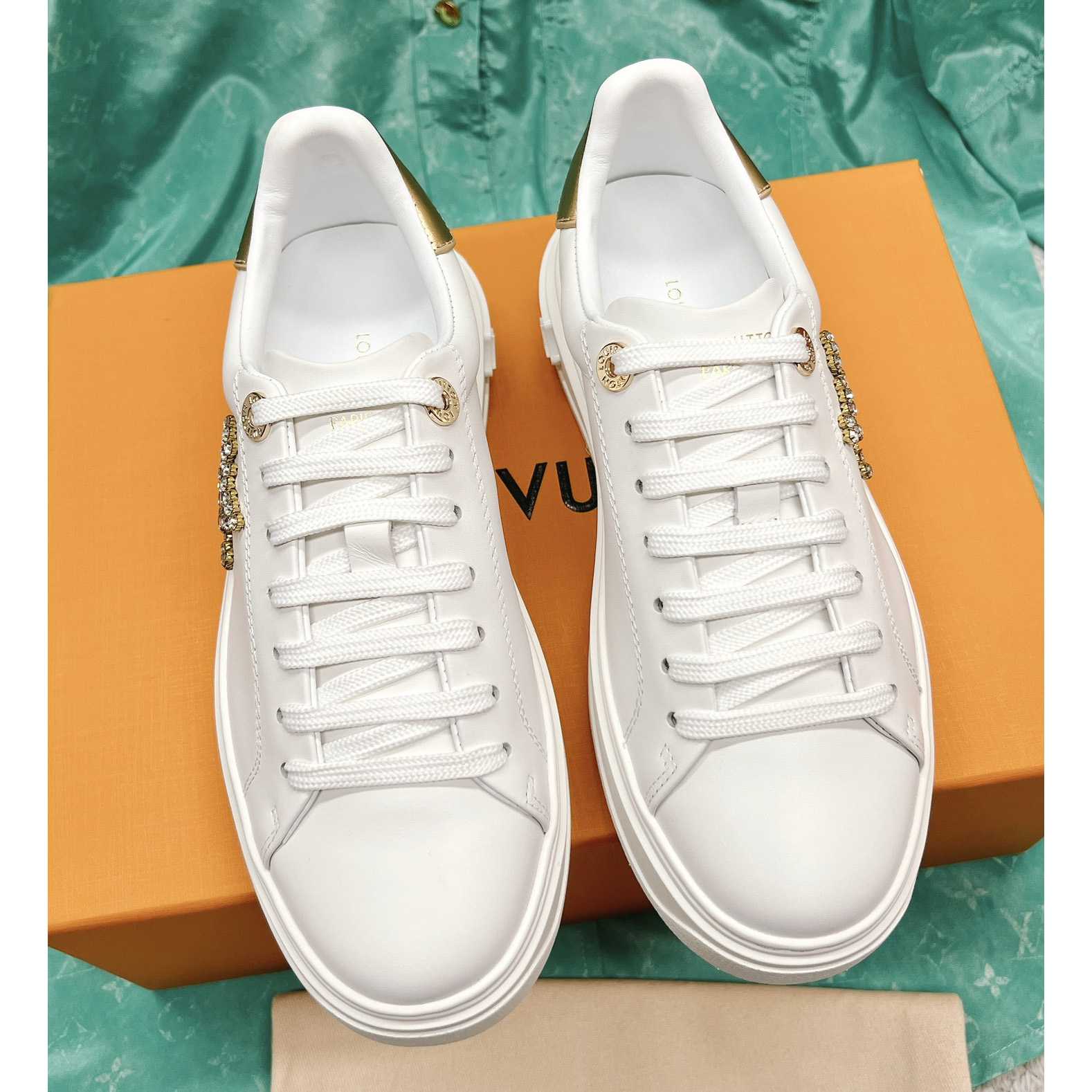 Louis Vuitton Time Out Sneaker (upon uk size)   - PerfectKickZ
