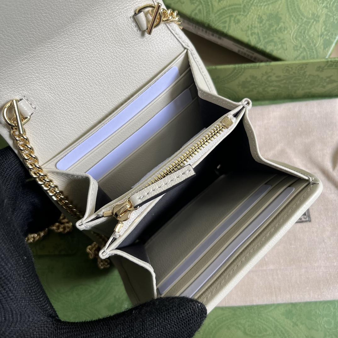 Gucci Blondie Medium Chain Wallet(12.5-11-2.5cm) - PerfectKickZ