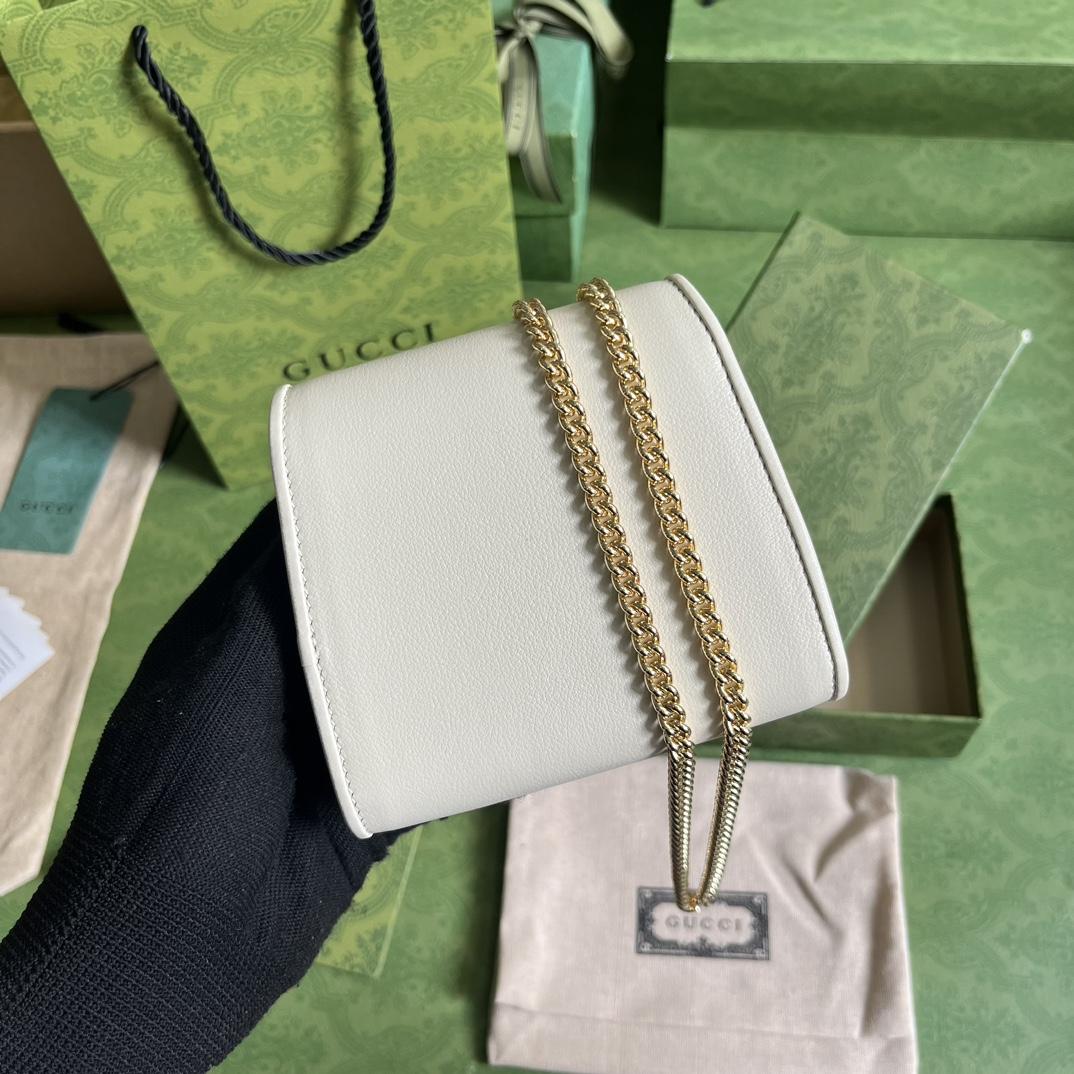 Gucci Blondie Medium Chain Wallet(12.5-11-2.5cm) - PerfectKickZ