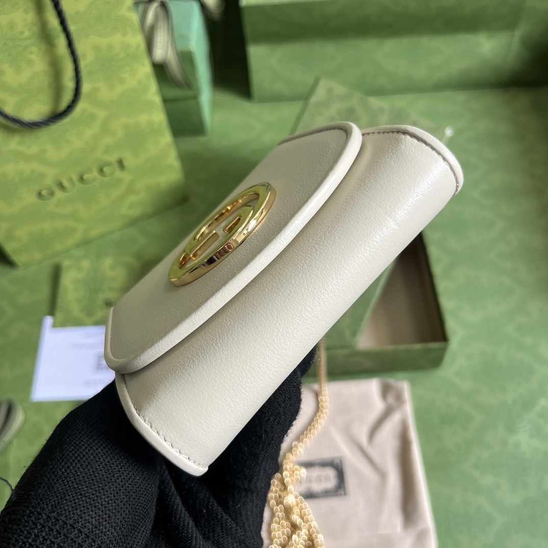 Gucci Blondie Medium Chain Wallet(12.5-11-2.5cm) - PerfectKickZ