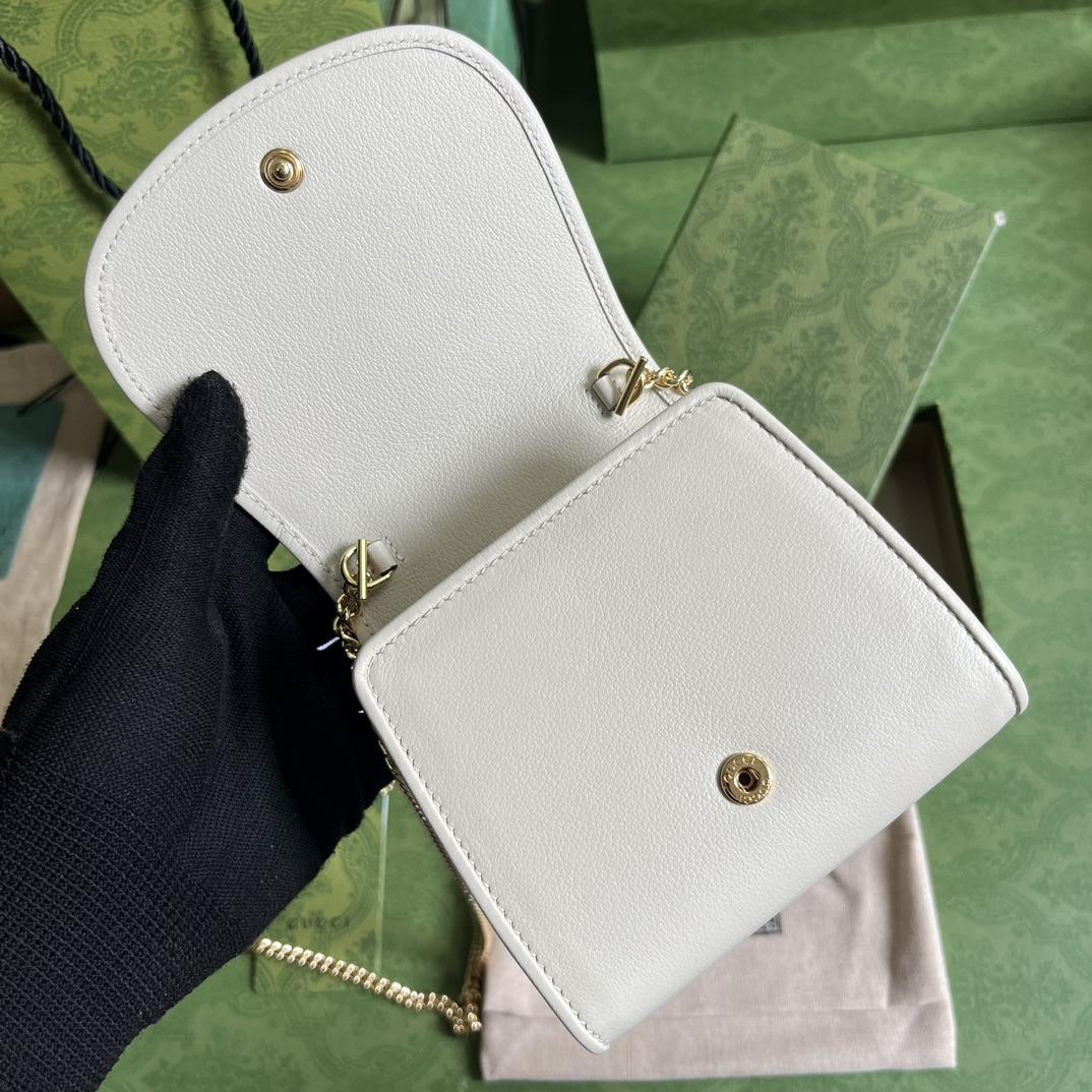 Gucci Blondie Medium Chain Wallet(12.5-11-2.5cm) - 