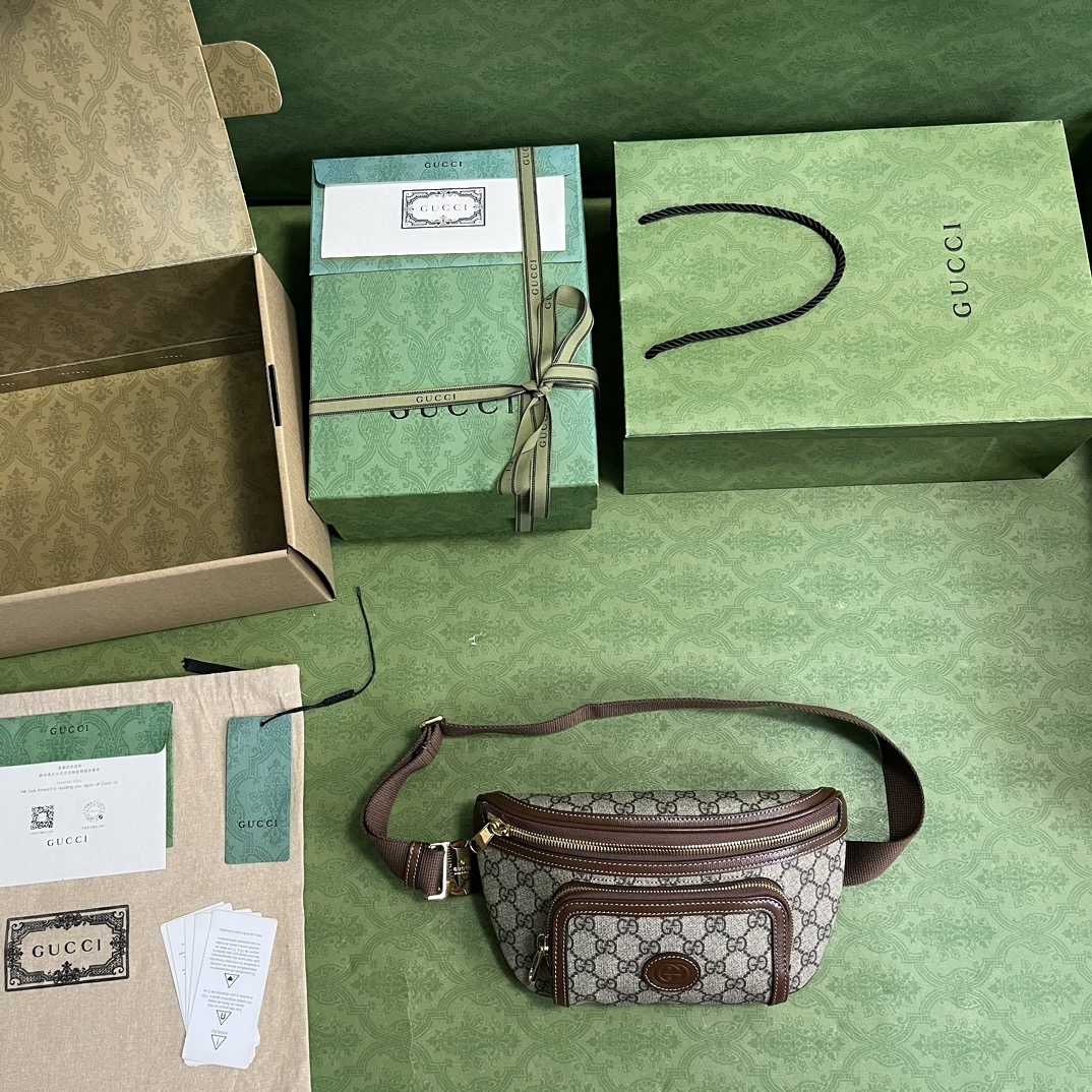 Gucci GG Large Belt Bag  (22-15-4cm) - PerfectKickZ