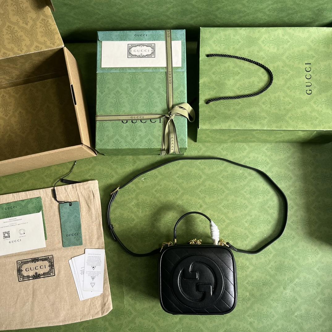 Gucci Blondie Top Handle Bag (17-15-9cm) - PerfectKickZ