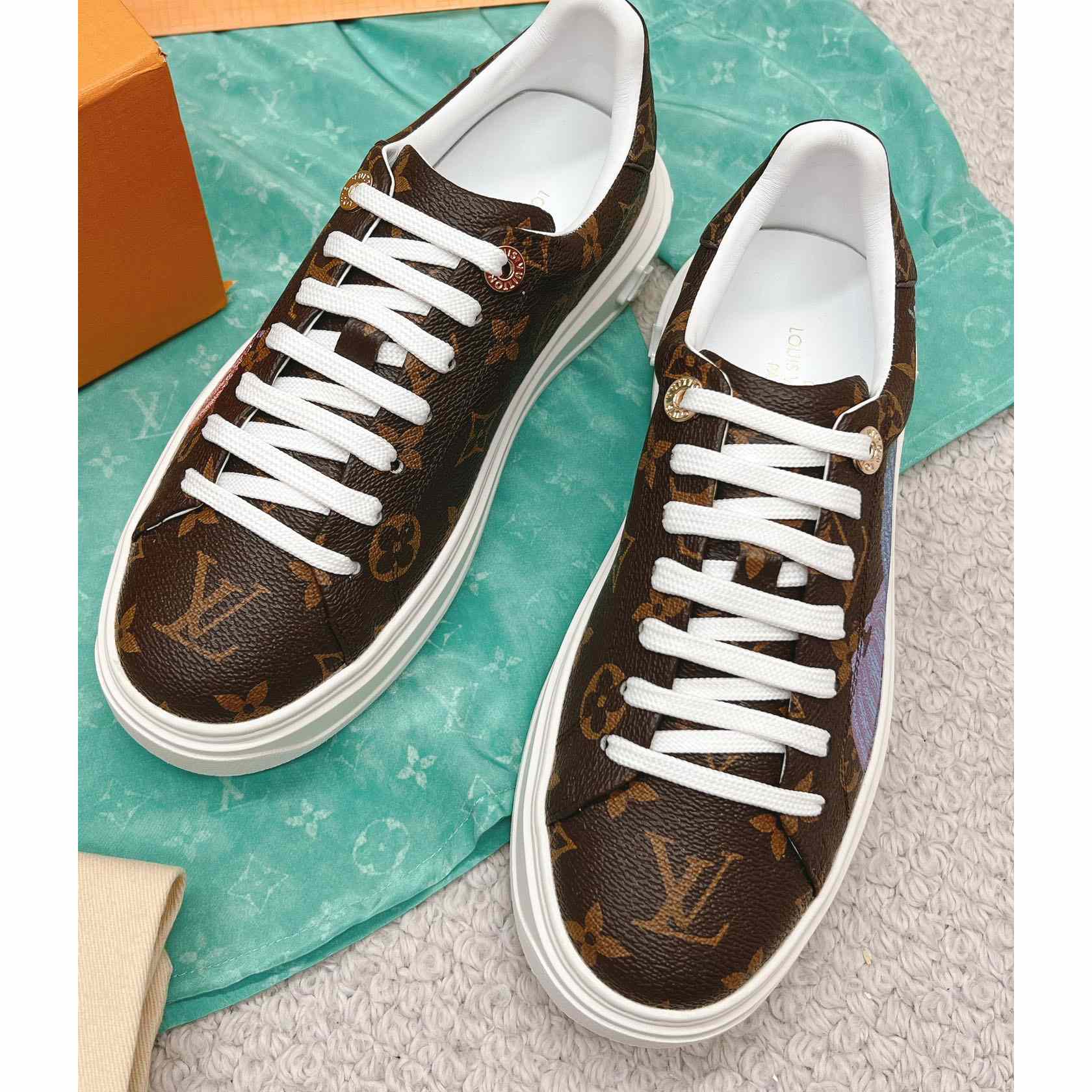 Louis Vuitton LV x YK Time Out Sneaker (upon uk size)   - PerfectKickZ