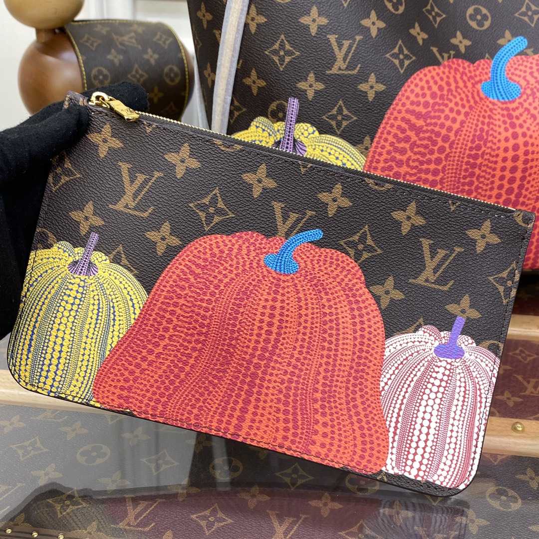 Louis Vuitton LV x YK Neverfull MM(31*28*14cmcm) M46468 - PerfectKickZ