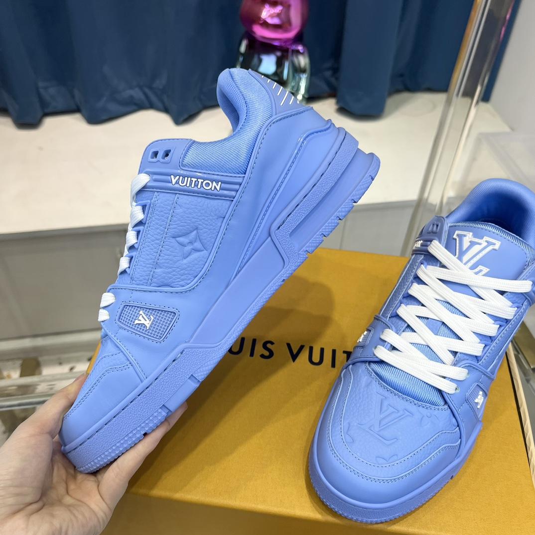 Louis Vuitton Trainer Sneaker (Upon UK Size) - PerfectKickZ
