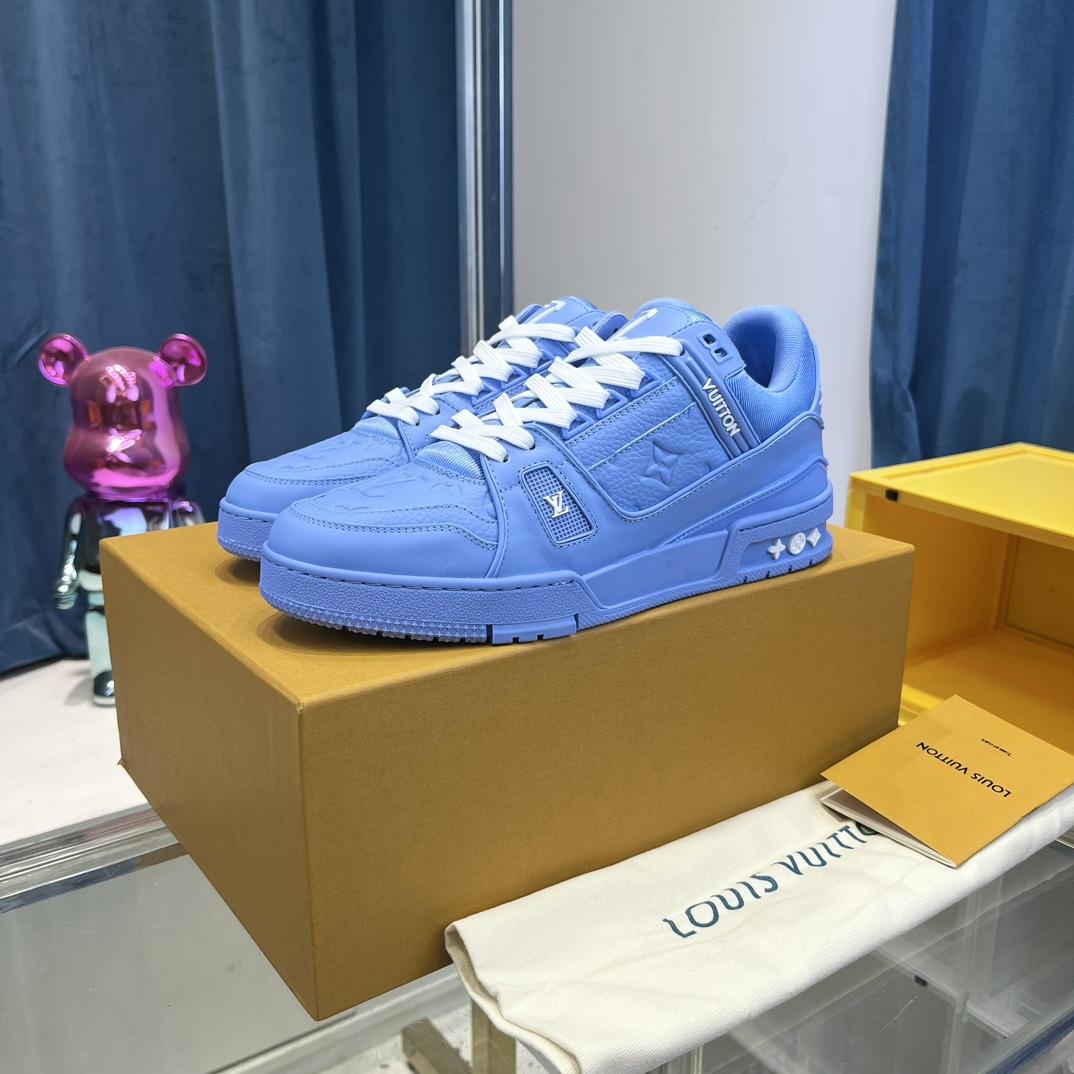 Louis Vuitton Trainer Sneaker (Upon UK Size) - PerfectKickZ