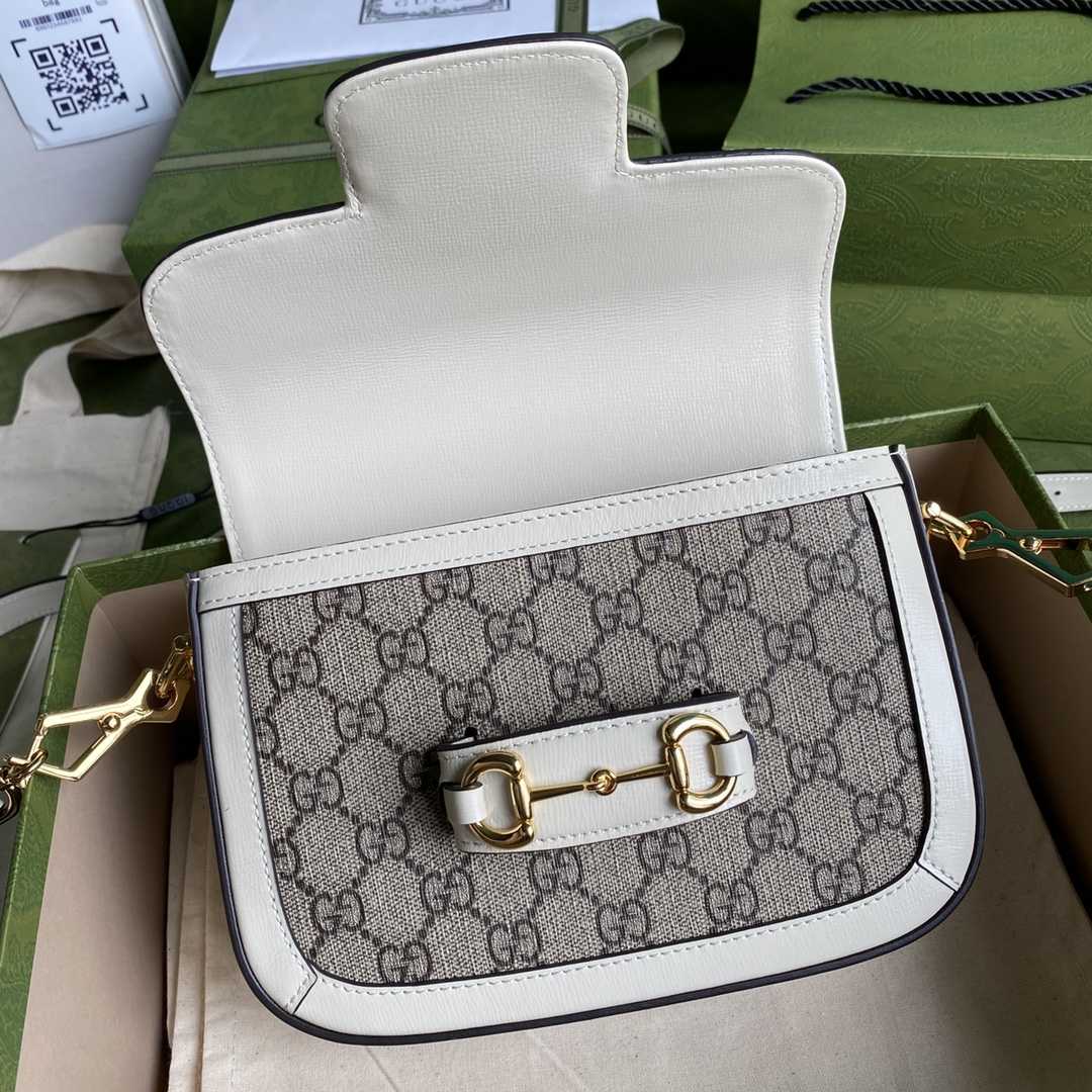 Gucci Horsebit 1955 Mini Bag(20.5-14-5cm)   - PerfectKickZ