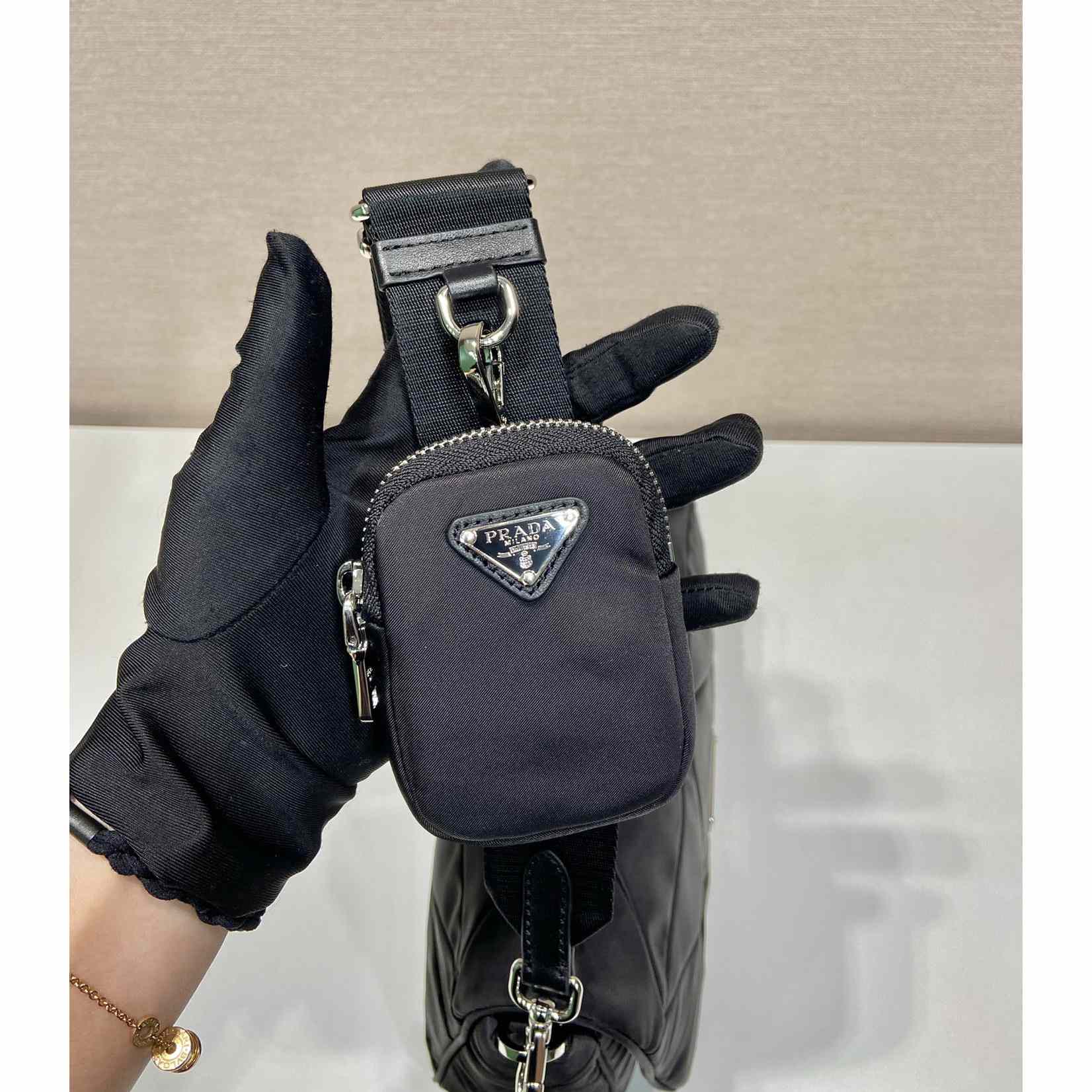 Prada Padded Re-Nylon Shoulder Bag - PerfectKickZ