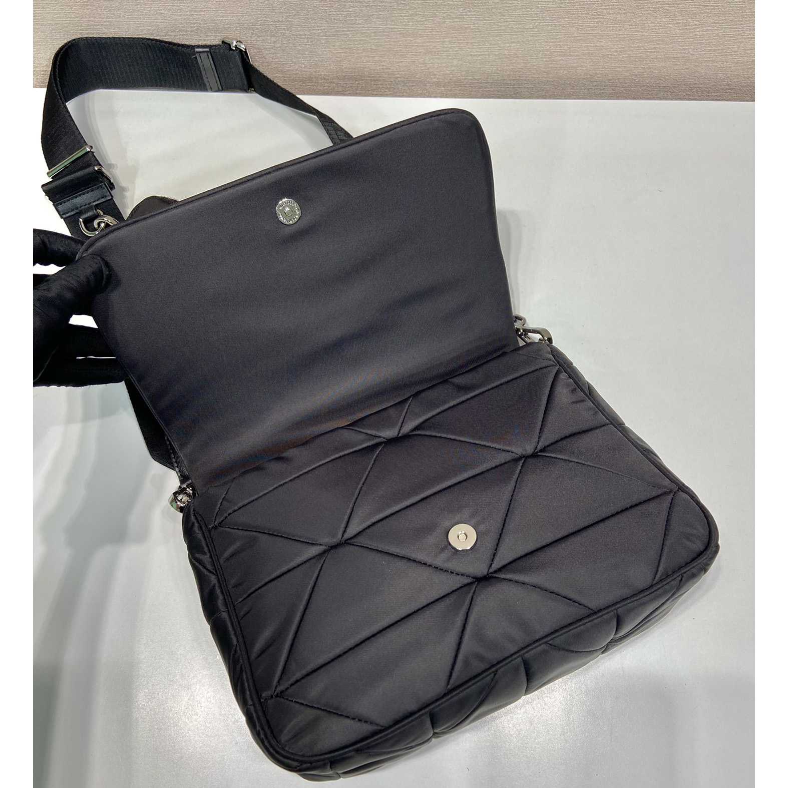 Prada Padded Re-Nylon Shoulder Bag - PerfectKickZ