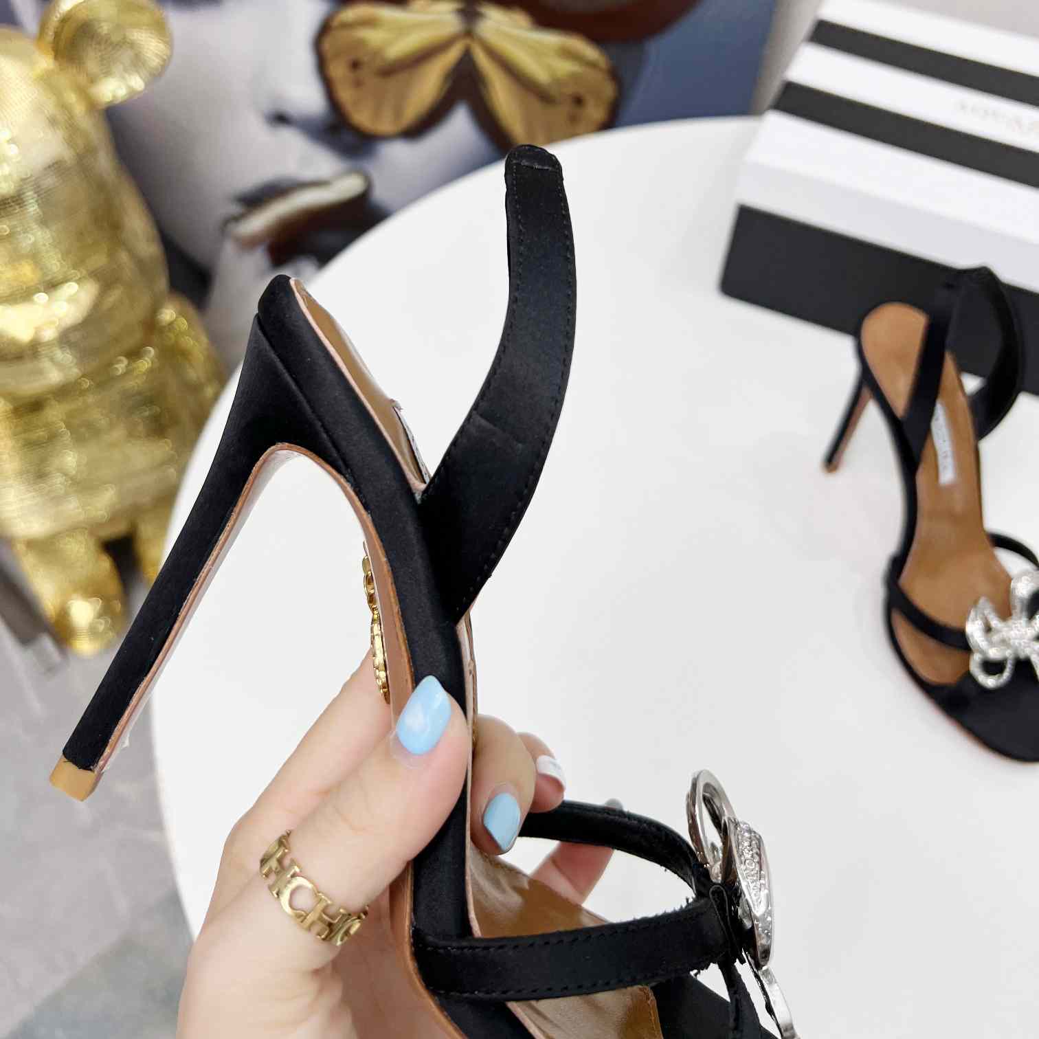 Aquazzura Babe Sandal 105 - PerfectKickZ