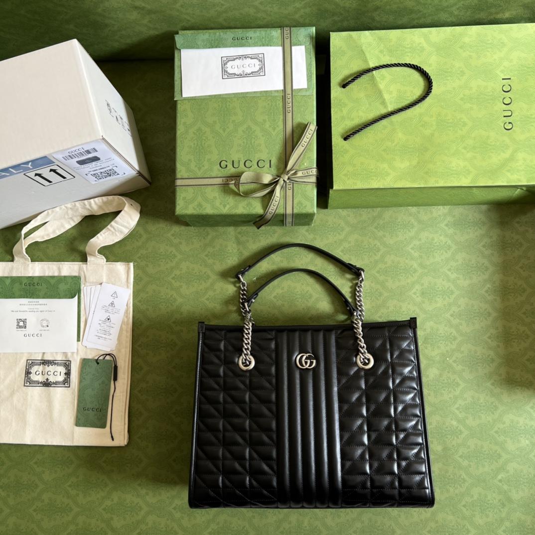Gucci GG Marmont Medium Tote Bag(35*26*13cm) - PerfectKickZ