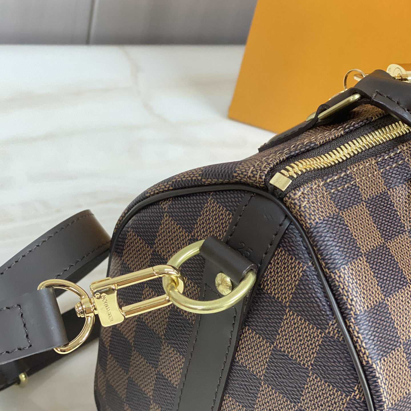 Louis Vuitton Speedy Bandouliere Bag Damier 25 - PerfectKickZ