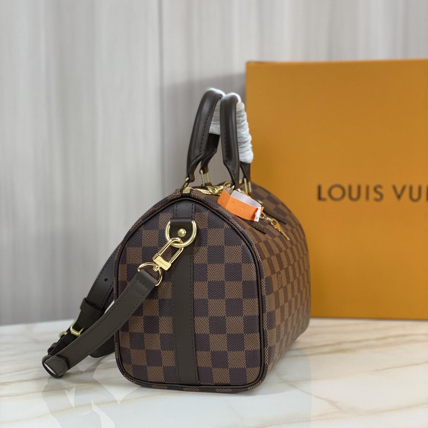 Louis Vuitton Speedy Bandouliere Bag Damier 25 - PerfectKickZ