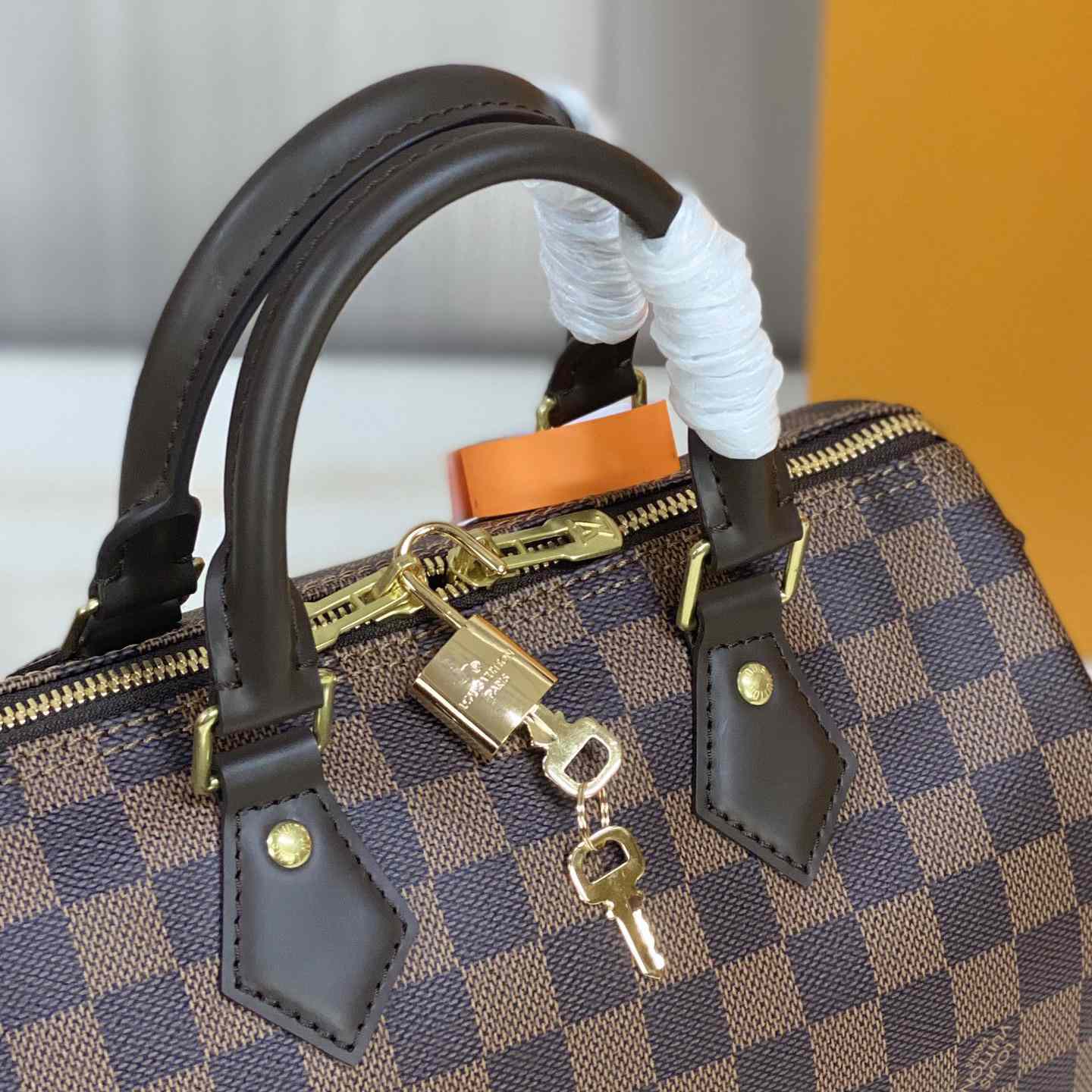 Louis Vuitton Speedy Bandouliere Bag Damier 25 - PerfectKickZ