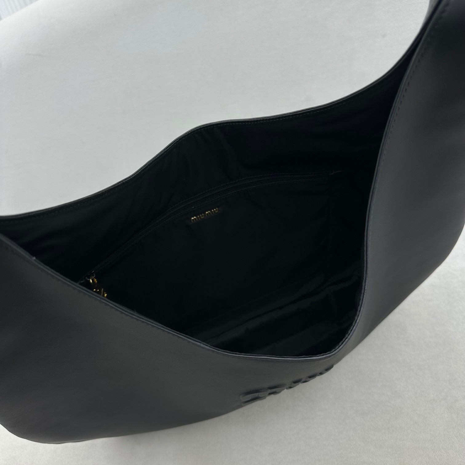 Miu Miu Leather Hobo Bag - PerfectKickZ