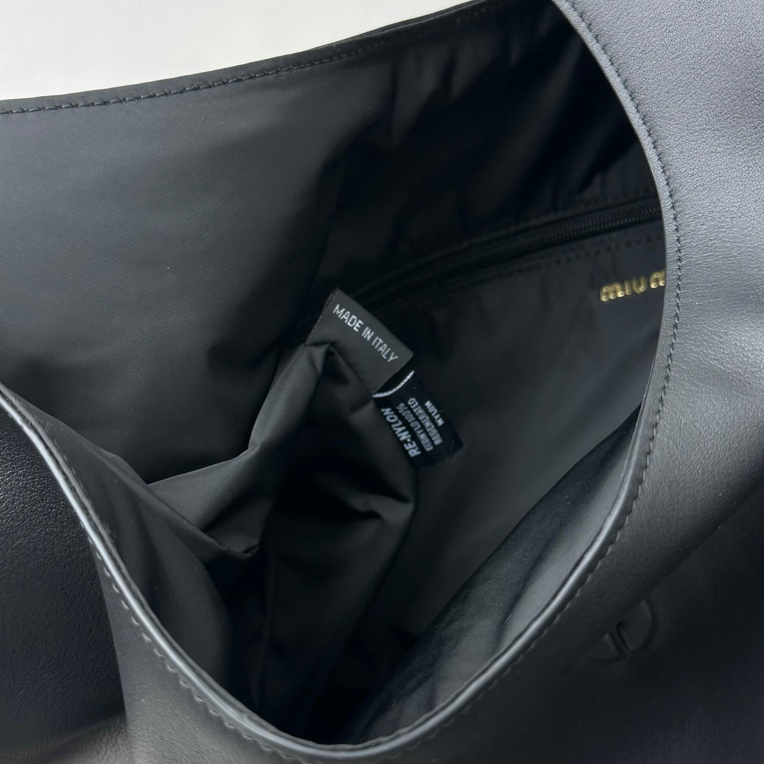 Miu Miu Leather Hobo Bag - PerfectKickZ