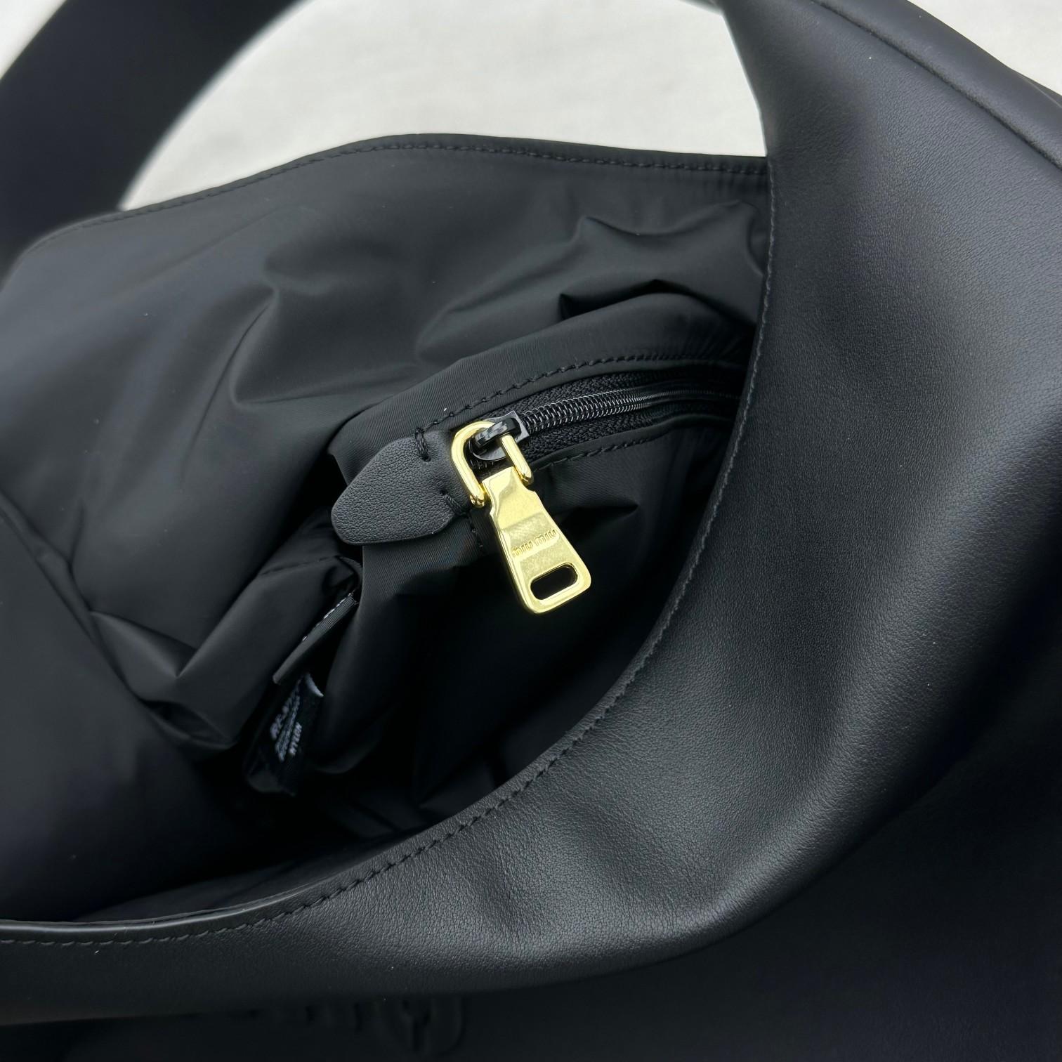 Miu Miu Leather Hobo Bag - PerfectKickZ