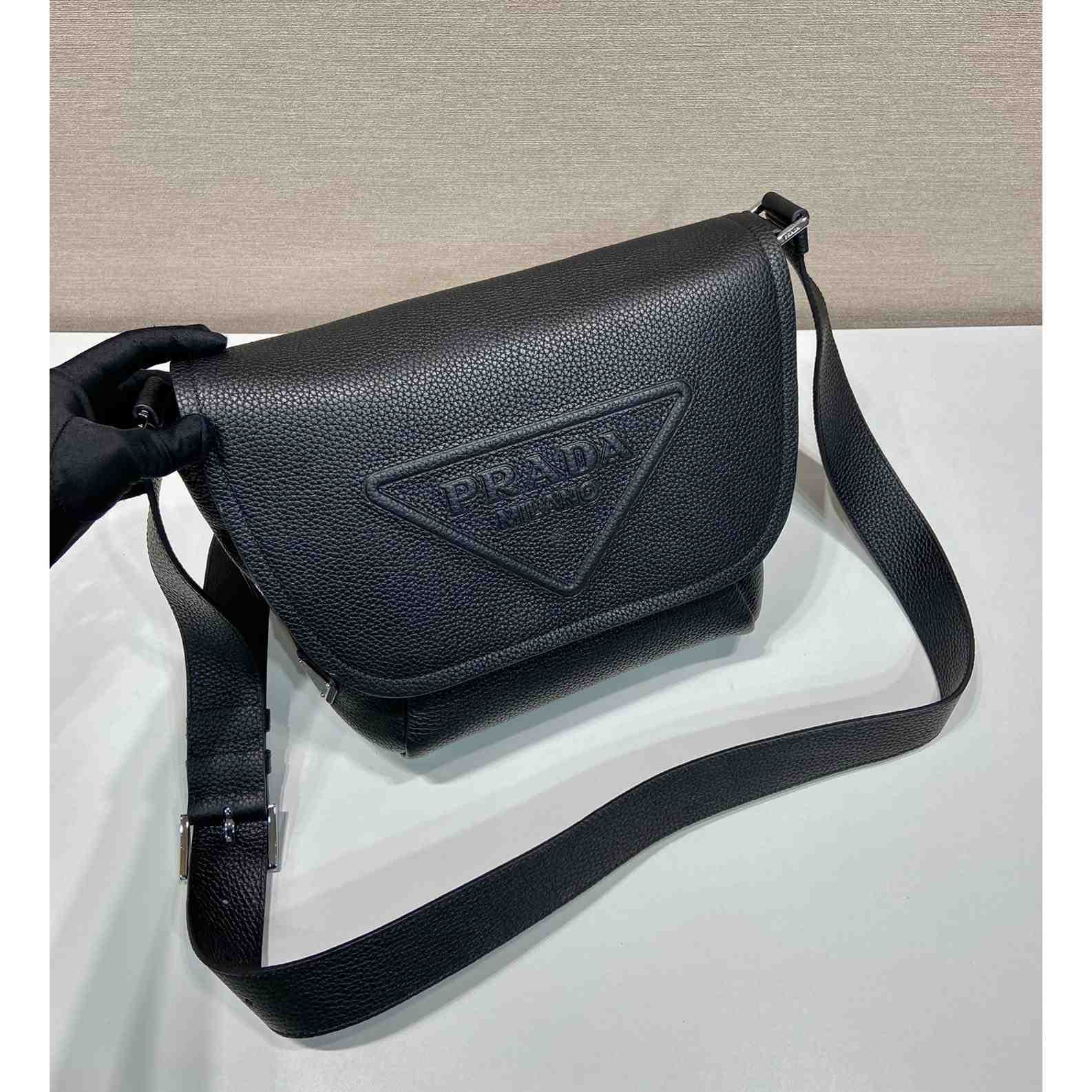 Prada Leather Bag With Shoulder Strap - PerfectKickZ
