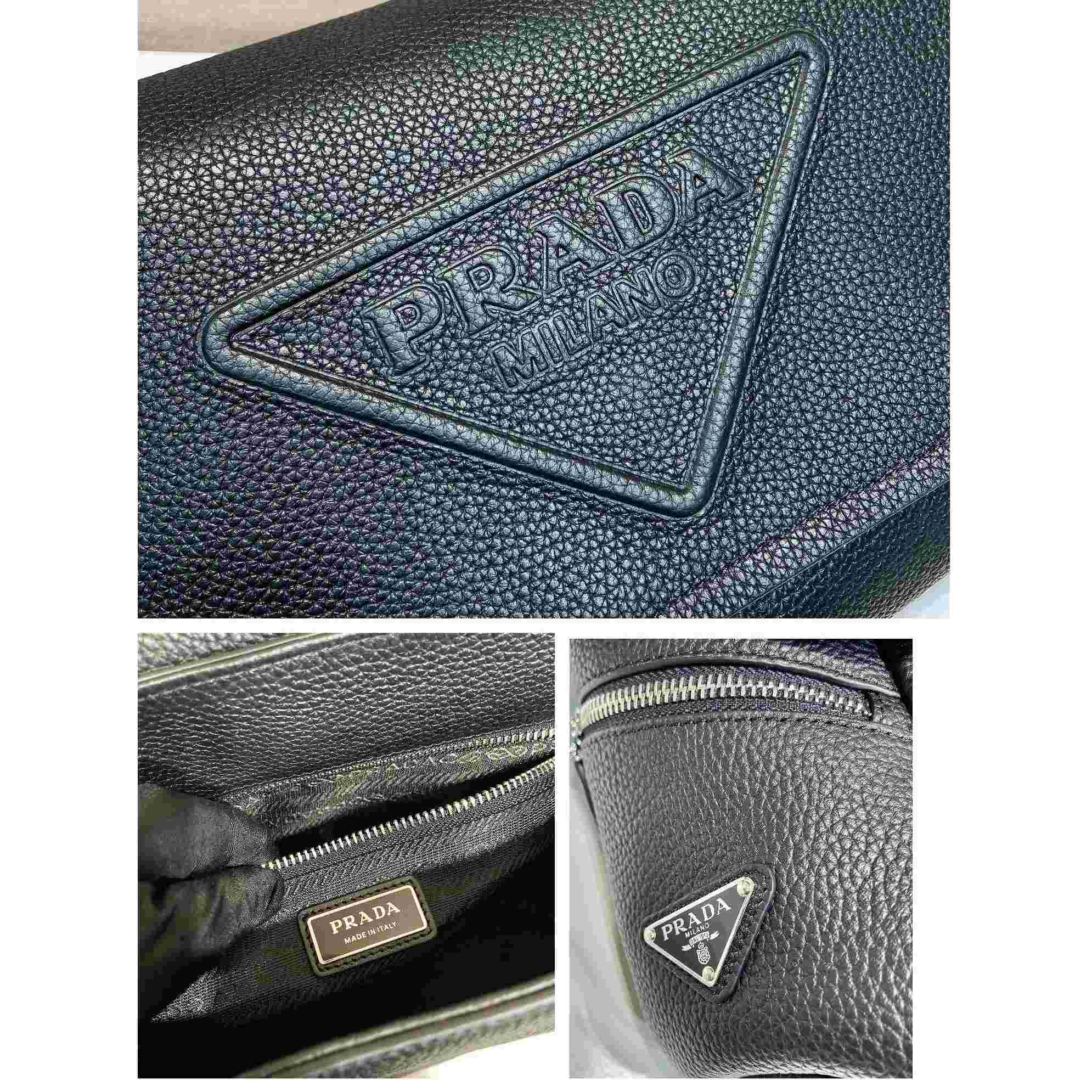 Prada Leather Bag With Shoulder Strap - PerfectKickZ