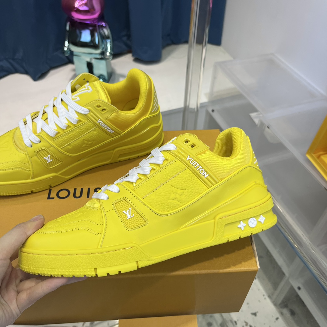Louis Vuitton Trainer Sneaker (Upon UK Size) - PerfectKickZ
