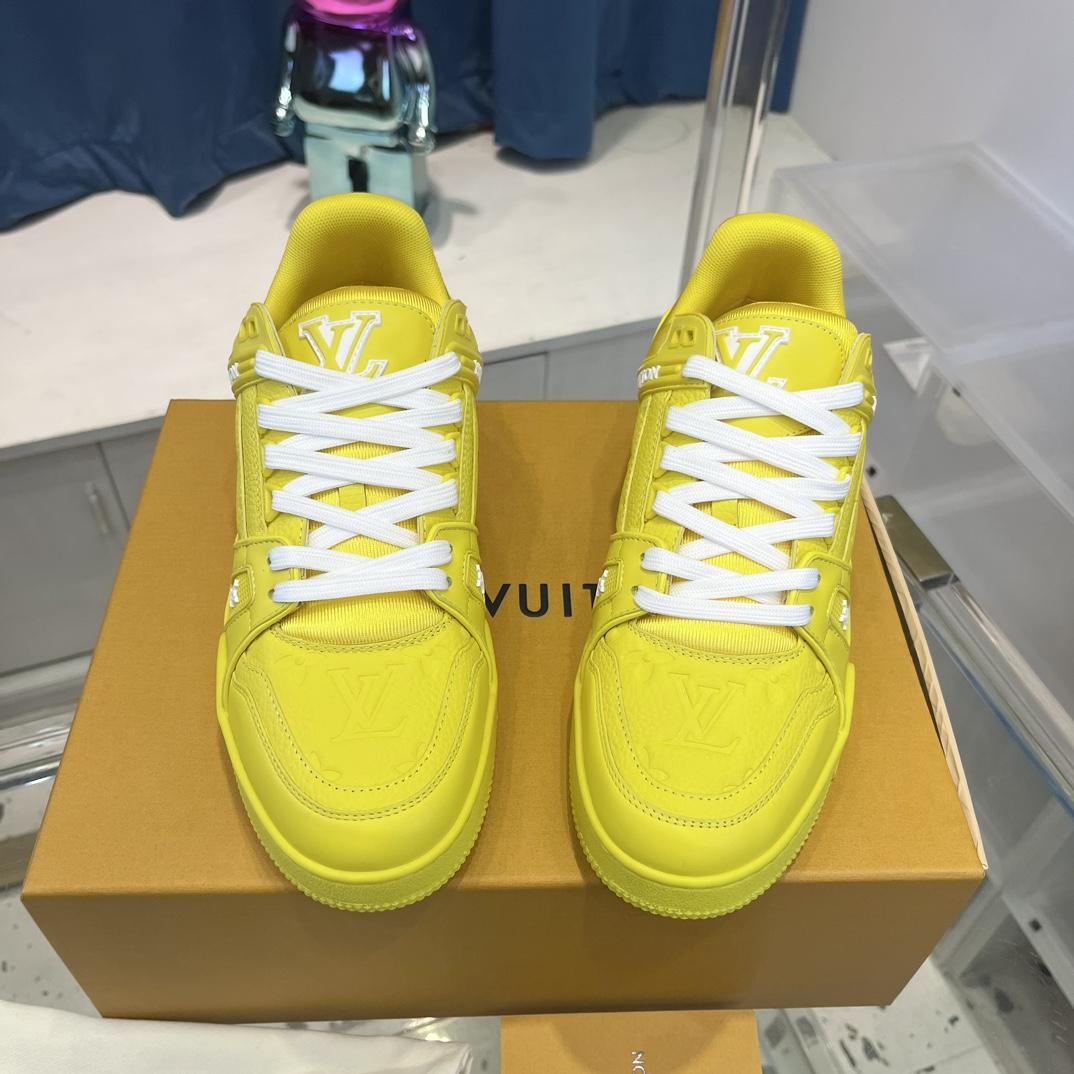 Louis Vuitton Trainer Sneaker (Upon UK Size) - PerfectKickZ