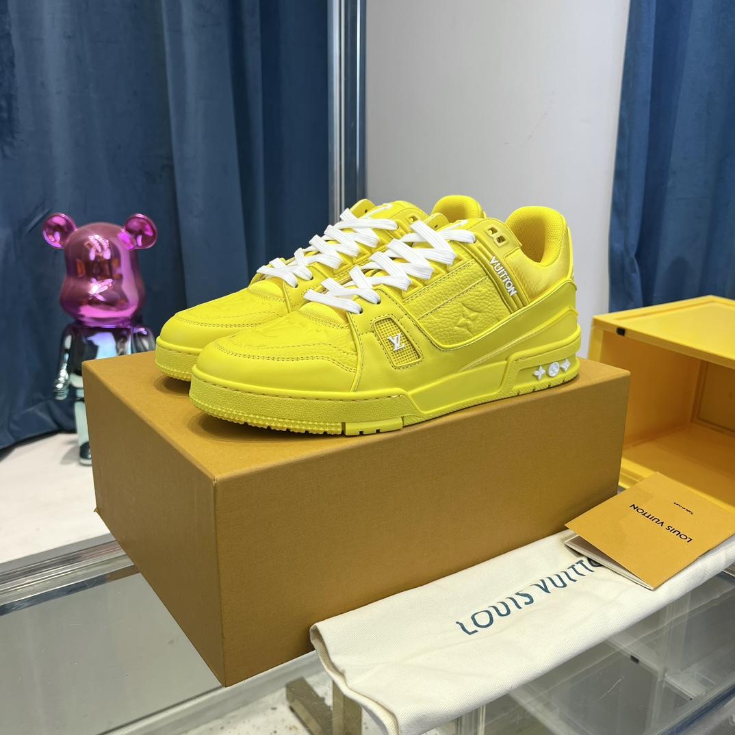 Louis Vuitton Trainer Sneaker (Upon UK Size) - PerfectKickZ