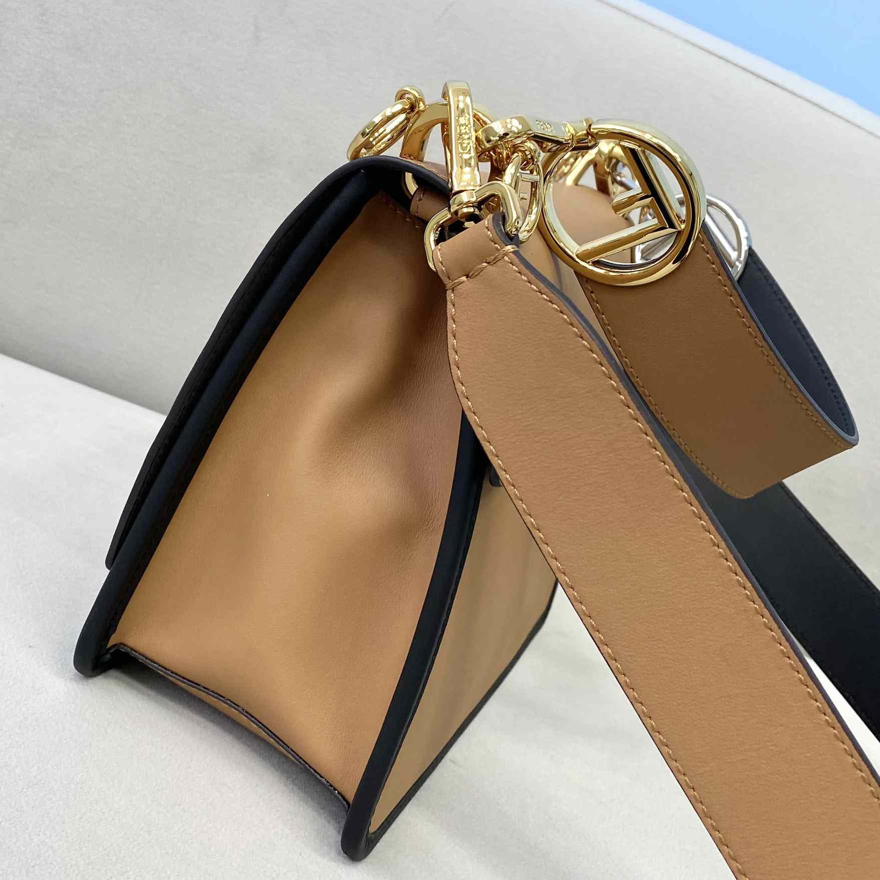 Fendi FF Logo Bottom Shoulder Bag(26cm) - PerfectKickZ