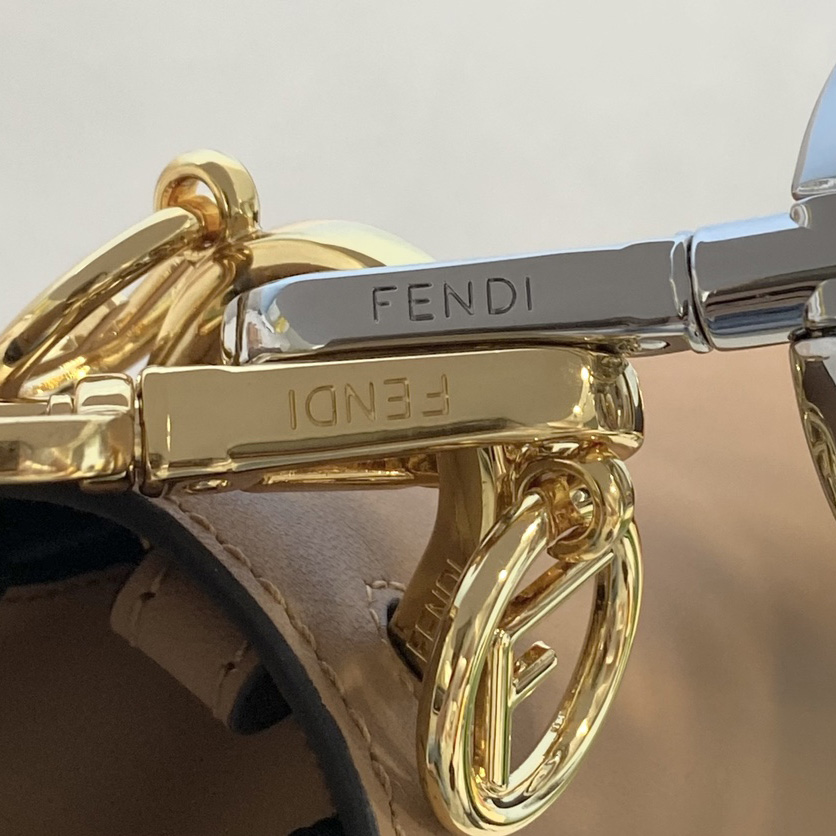 Fendi FF Logo Bottom Shoulder Bag(26cm) - PerfectKickZ