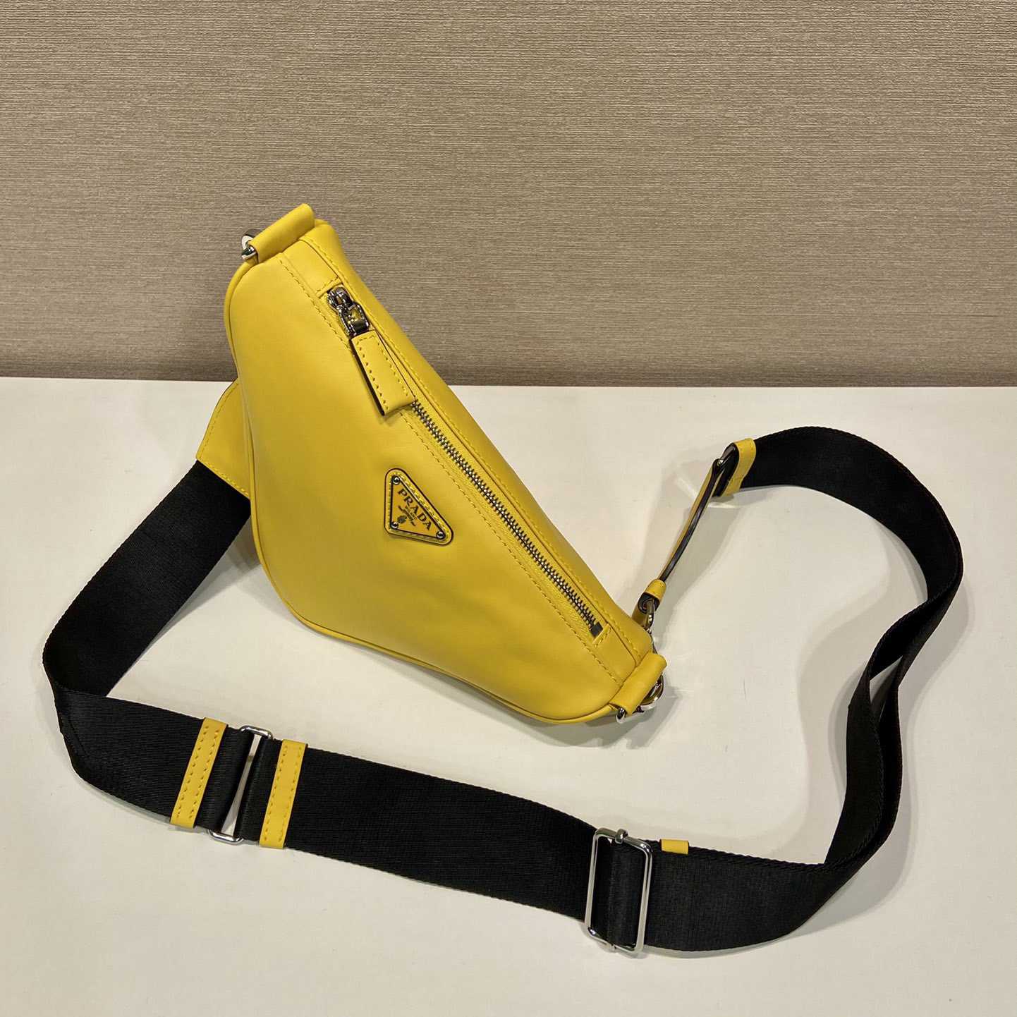 Prada Triangle Leather Bag - PerfectKickZ