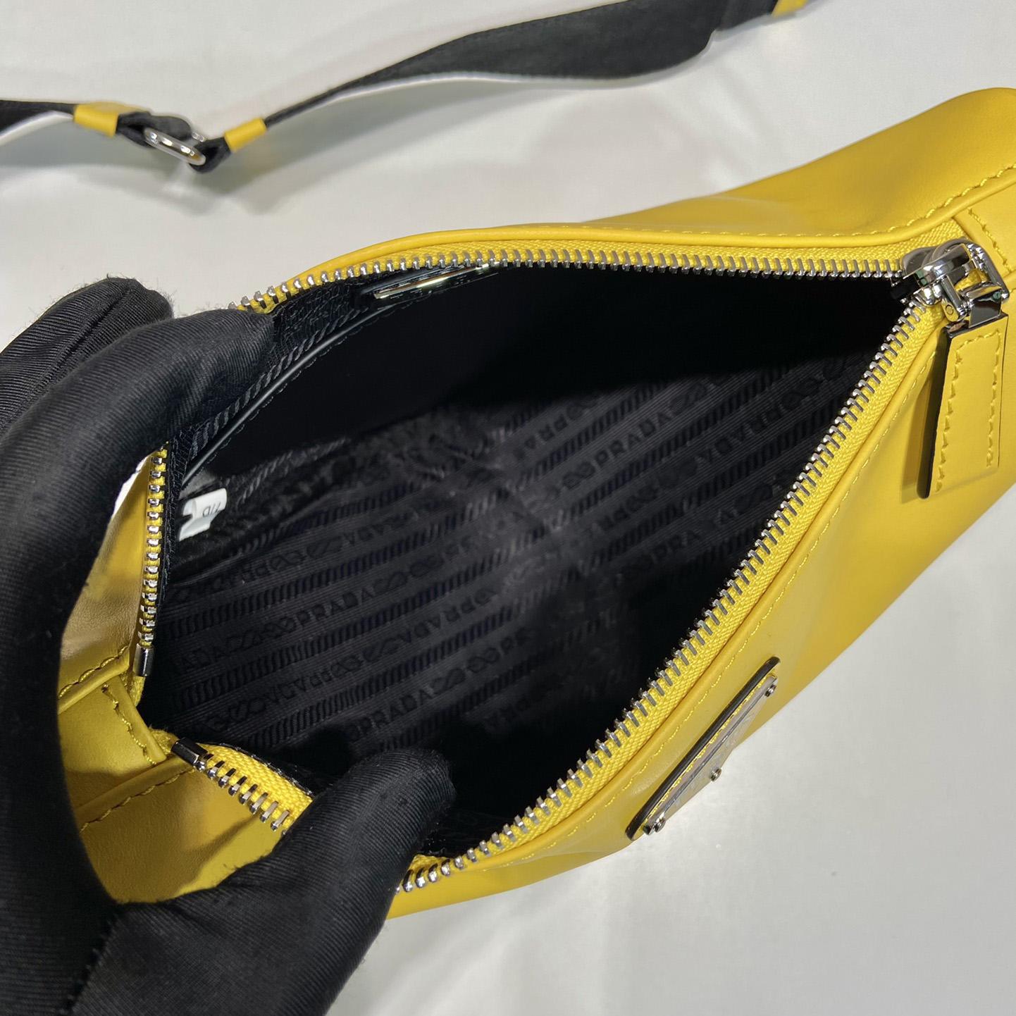 Prada Triangle Leather Bag - PerfectKickZ