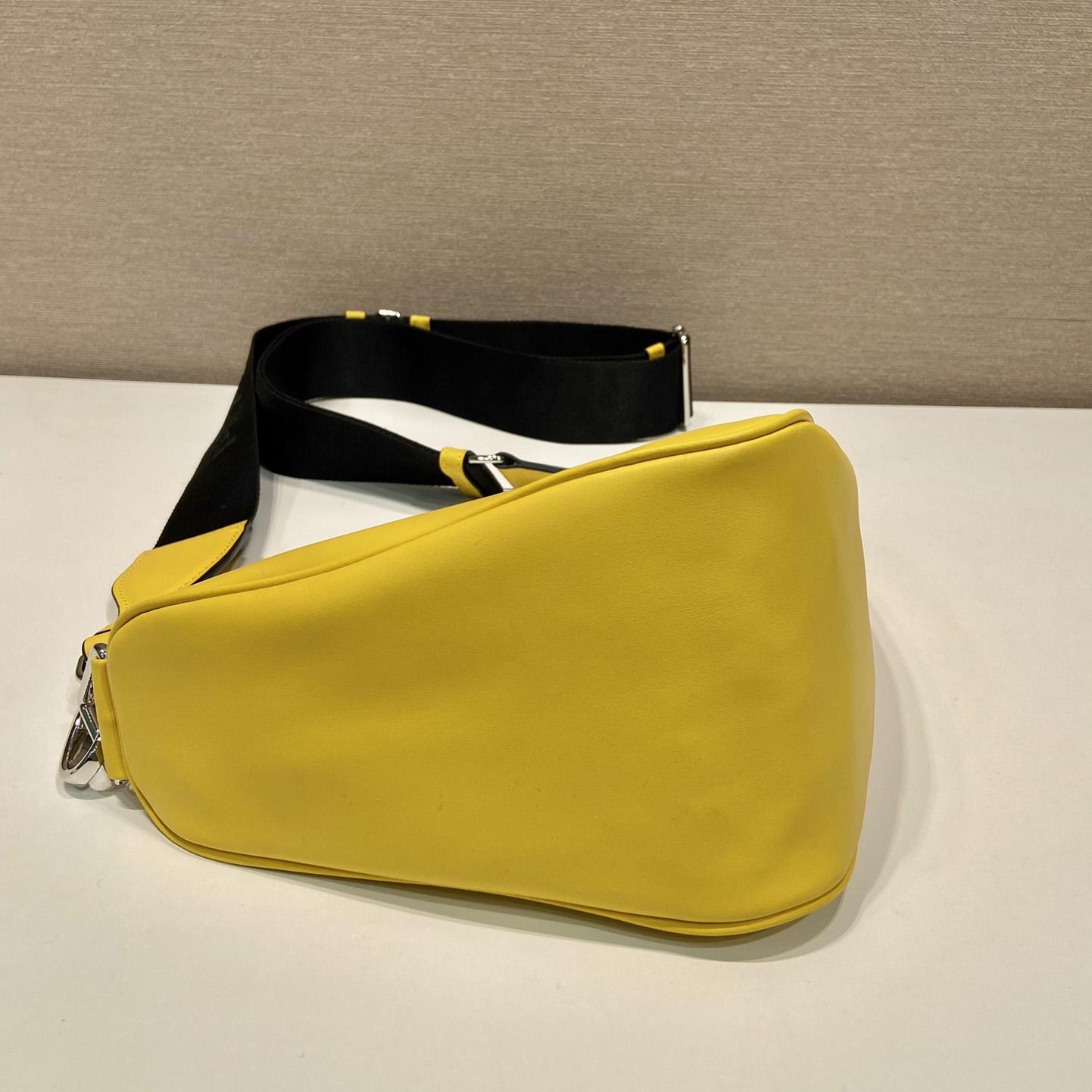 Prada Triangle Leather Bag - PerfectKickZ