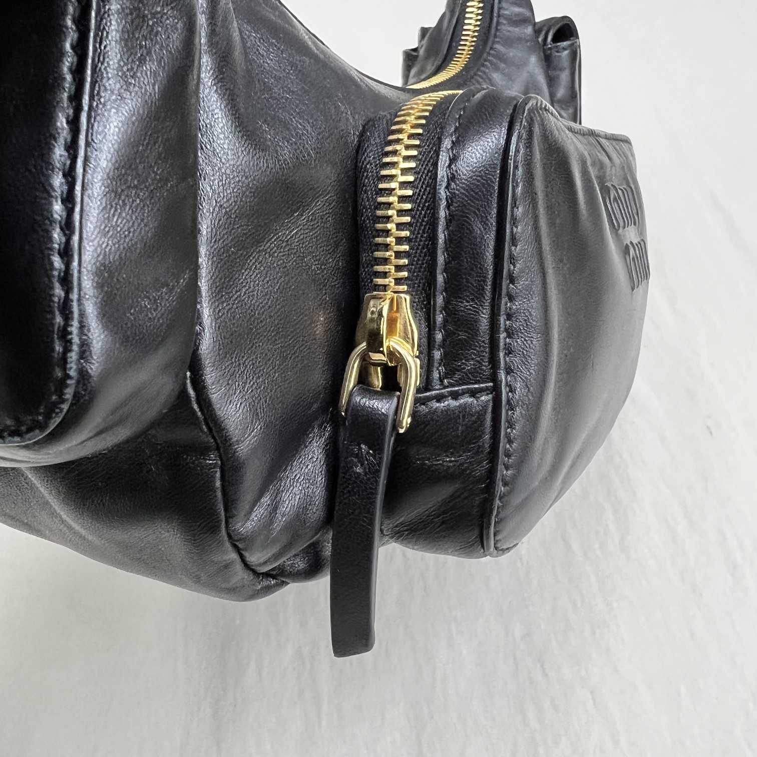 Miu Miu Nappa Leather Pocket Bag - PerfectKickZ