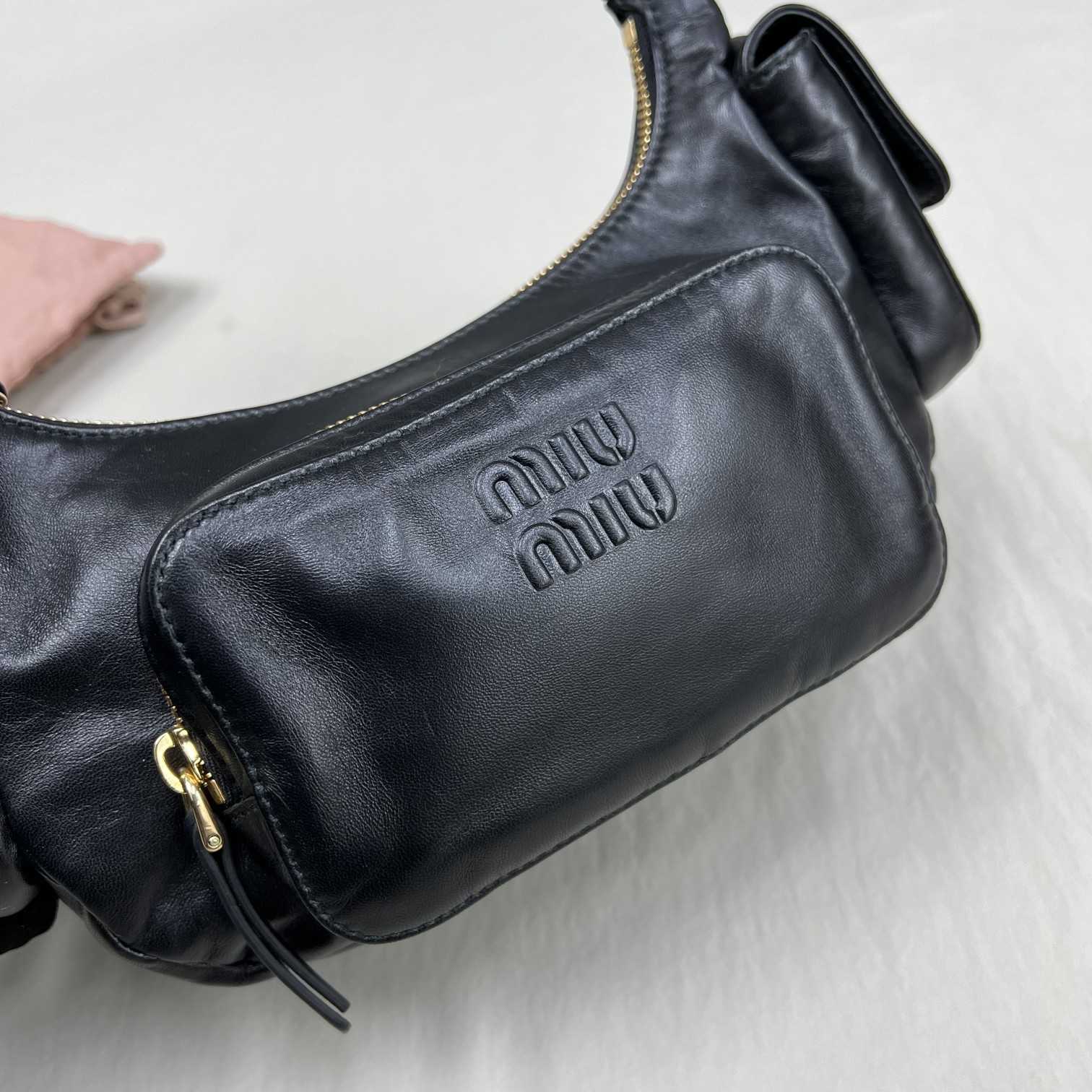 Miu Miu Nappa Leather Pocket Bag - PerfectKickZ