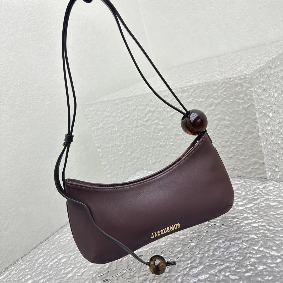 Jacquemus Le Bisou Perle Beaded Shoulder Bag - PerfectKickZ