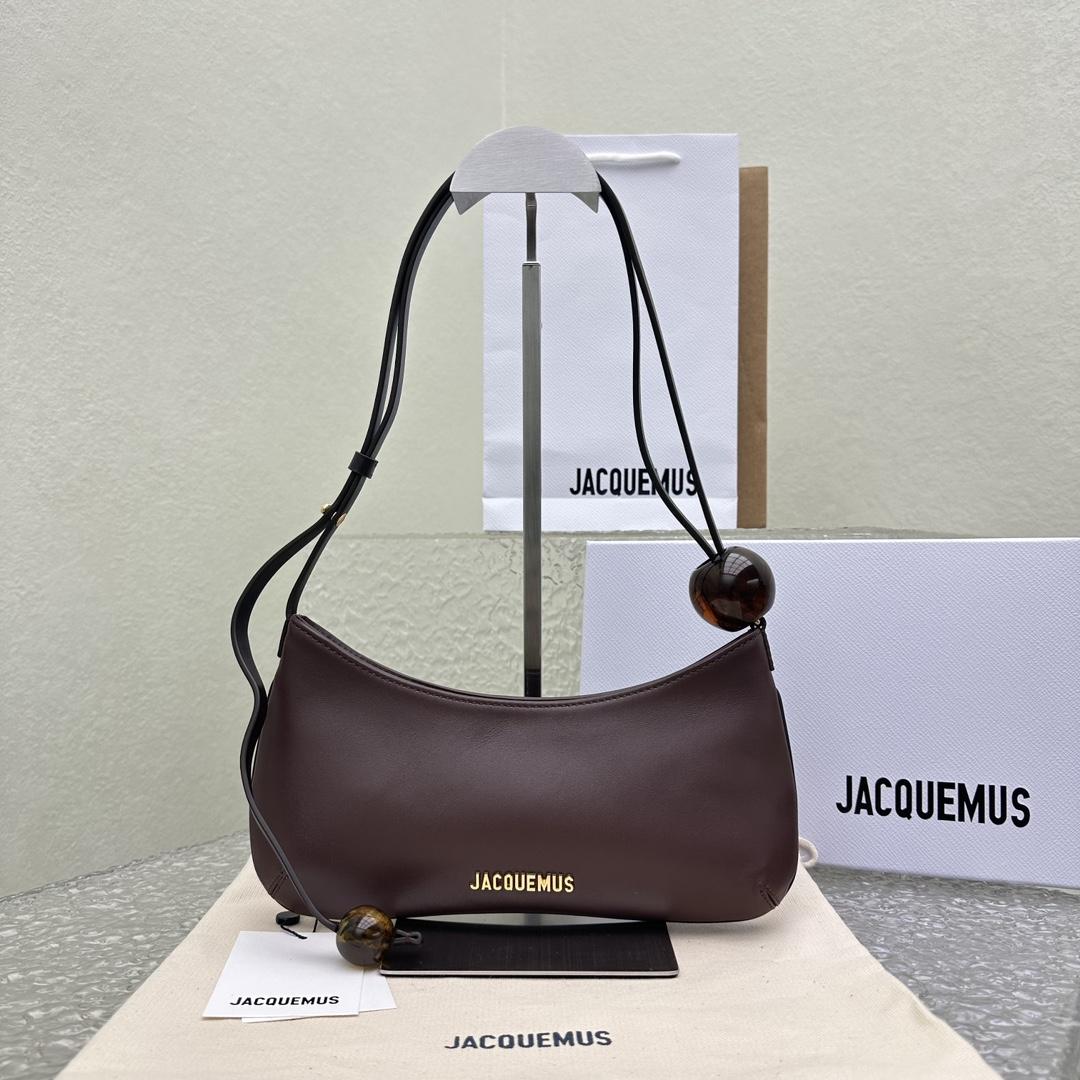 Jacquemus Le Bisou Perle Beaded Shoulder Bag - PerfectKickZ