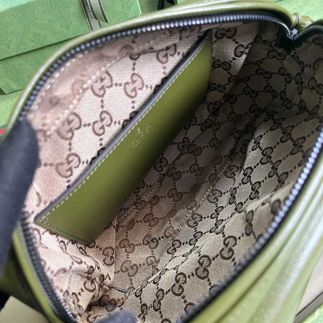 Gucci Shoulder Bag With Tonal Double G(23.5-15.5-8cm) - PerfectKickZ