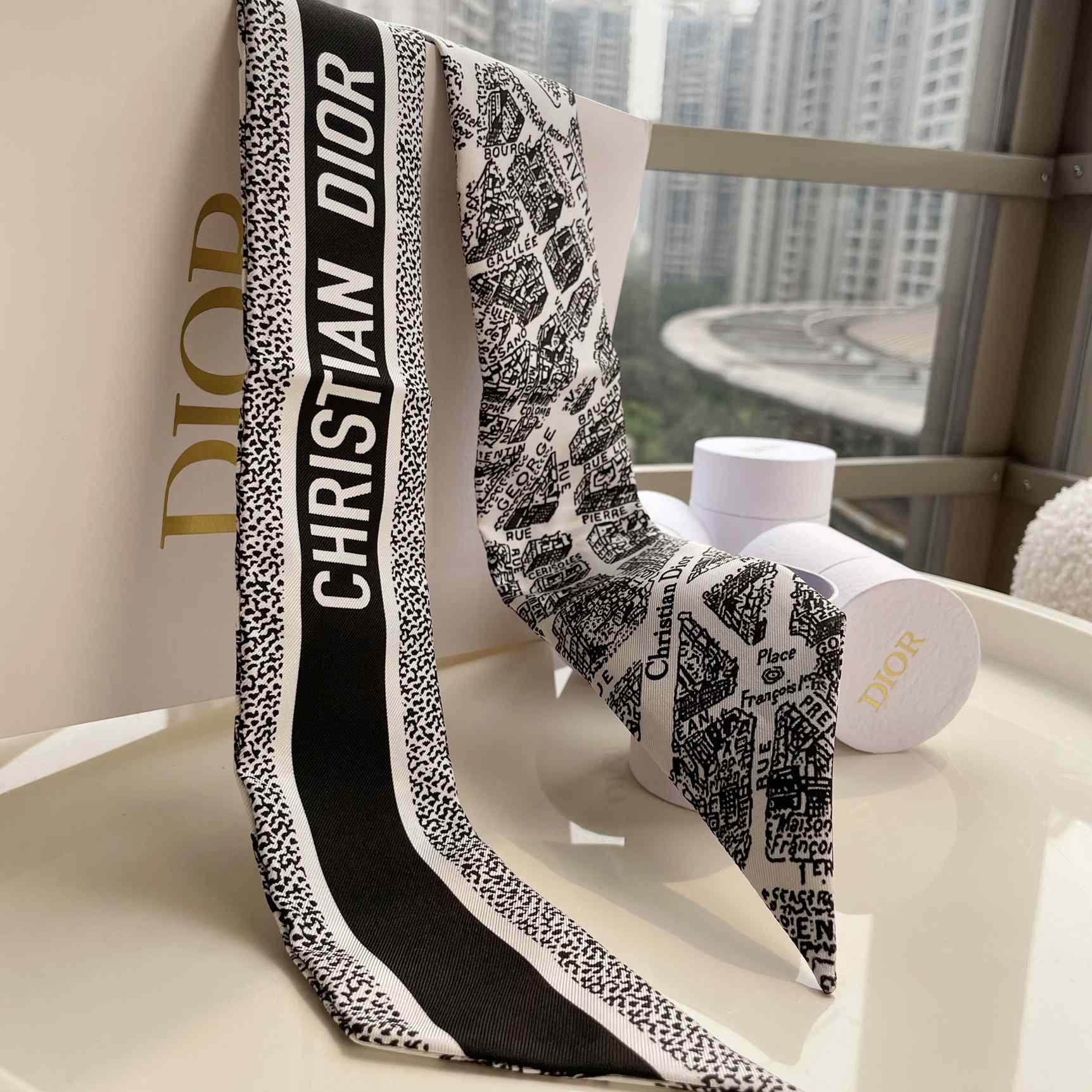Dior Plan de Paris Mitzah Scarf  - PerfectKickZ