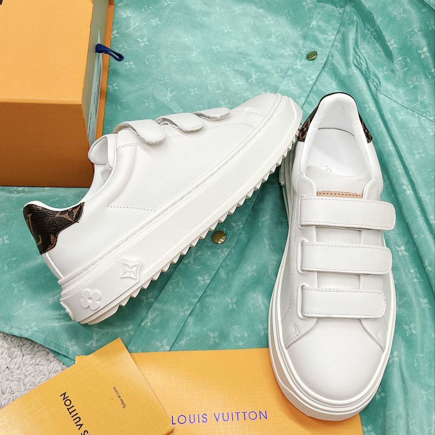 Louis Vuitton Time Out Sneaker (upon uk size)  1AAF7J      - PerfectKickZ