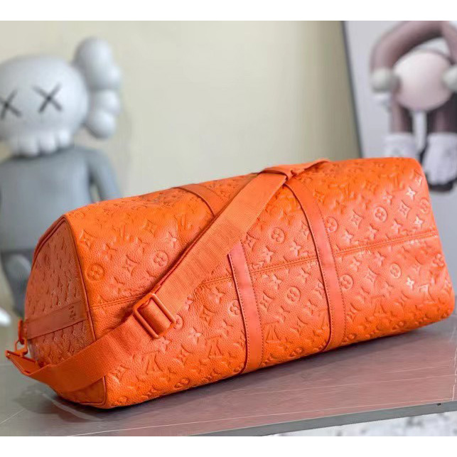 Louis Vuitton Keepall Bandouliere 50 Bag Taurillon Monogram   M20963 - 