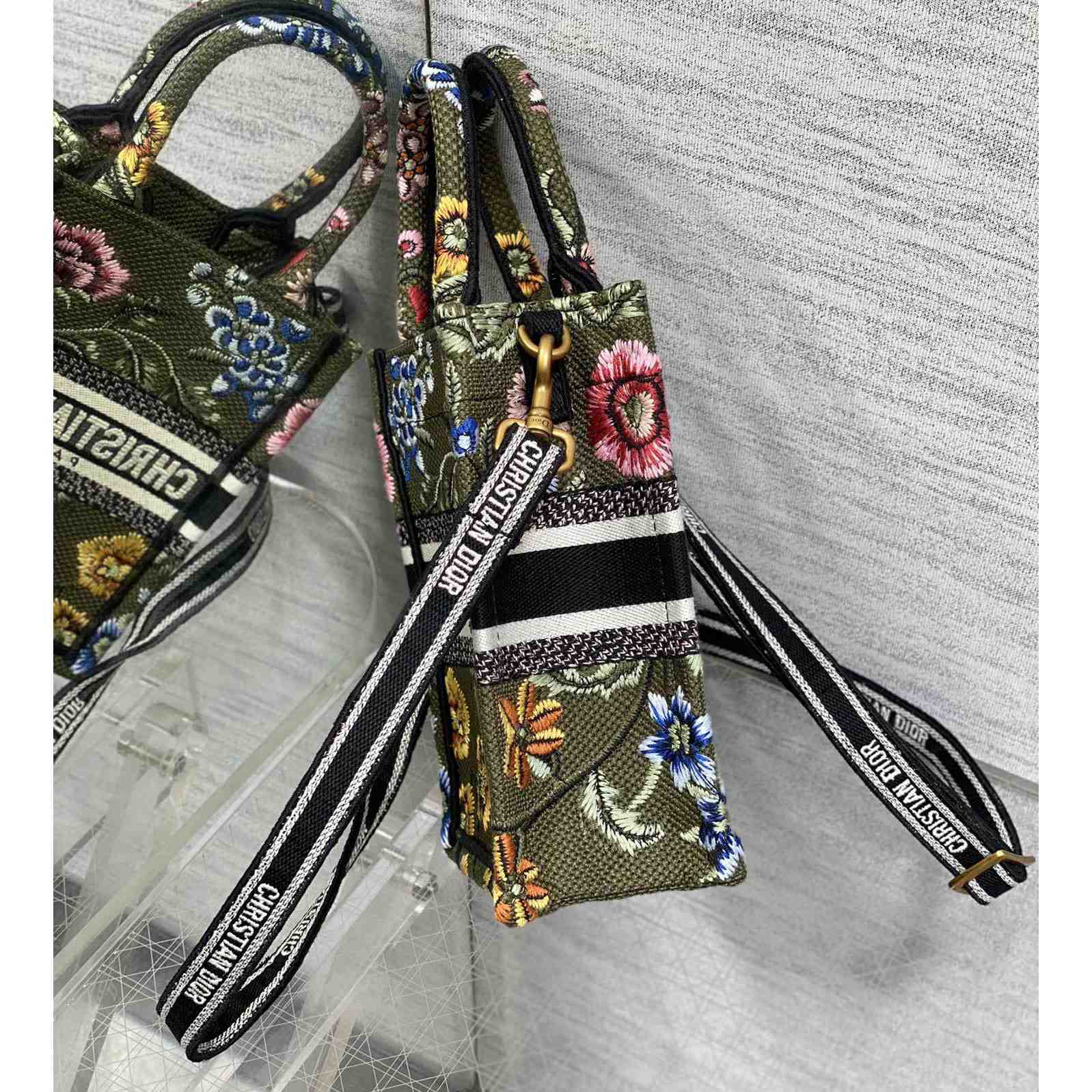 Dior Mini Dior Book Tote Phone Bag - PerfectKickZ