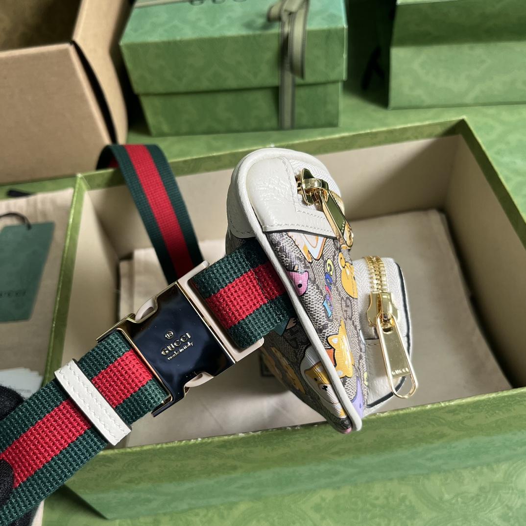Gucci Animal Print Belt Bag(23x 12x 2.5cm) - PerfectKickZ